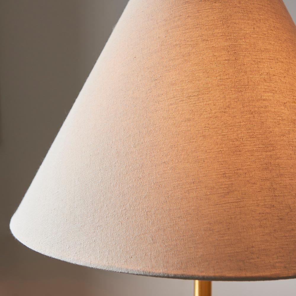 Kiara Gold & Marble Floor Lamp Lighting