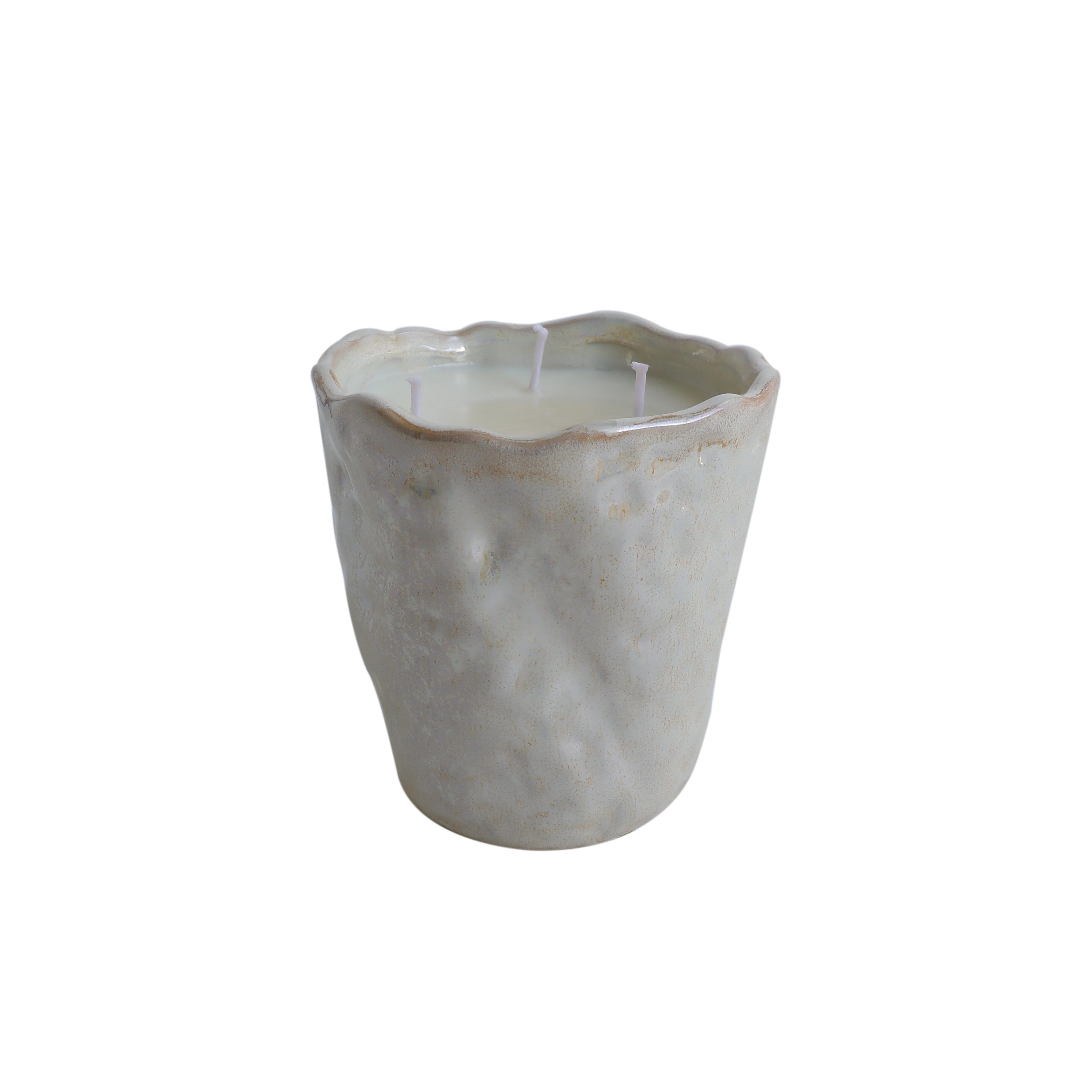 Laguna Cream Pearlescent Decorative Candle Fragrance