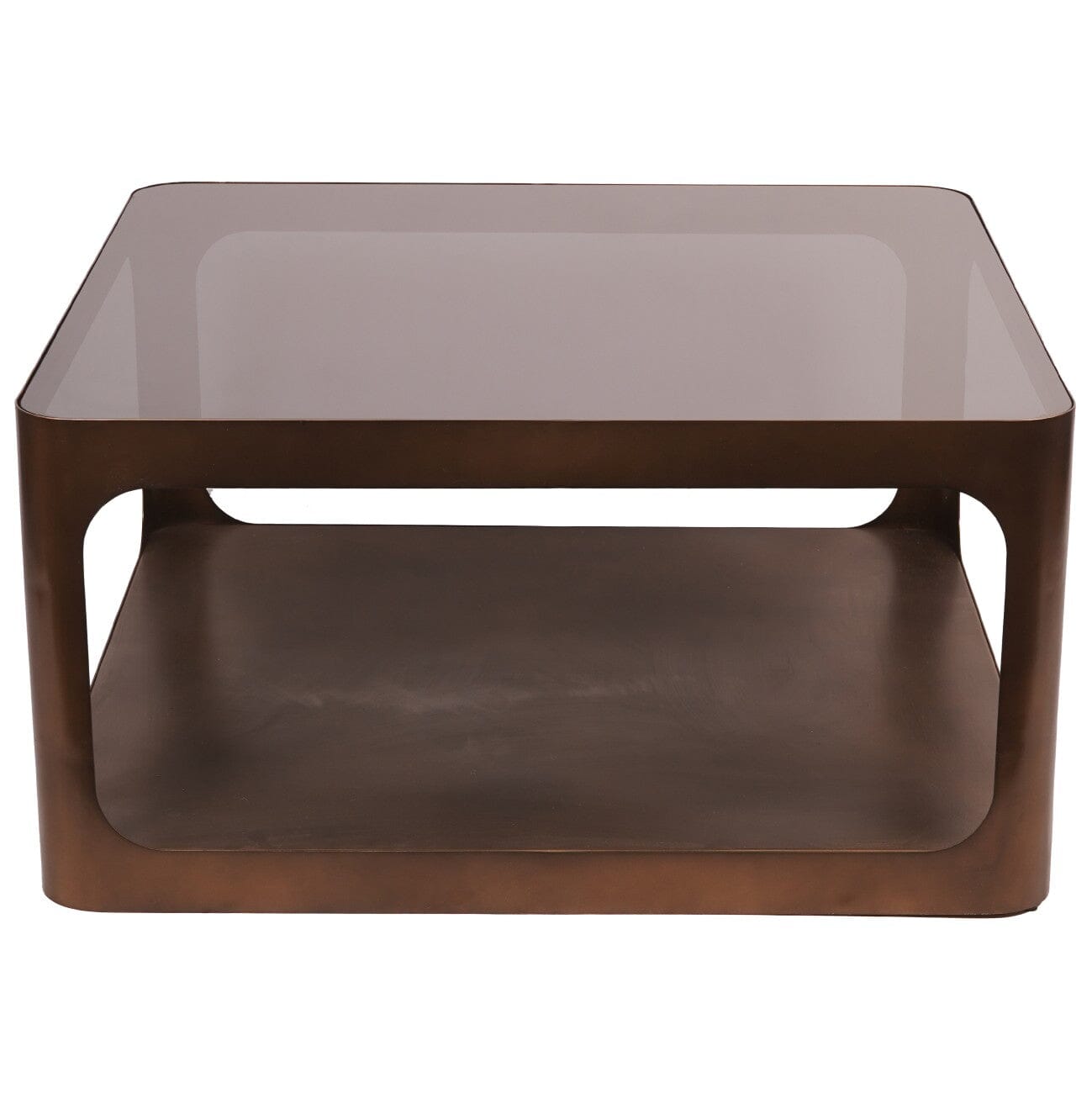 Lani Bronze Coffee Table with Smoked Glass Top Furniture