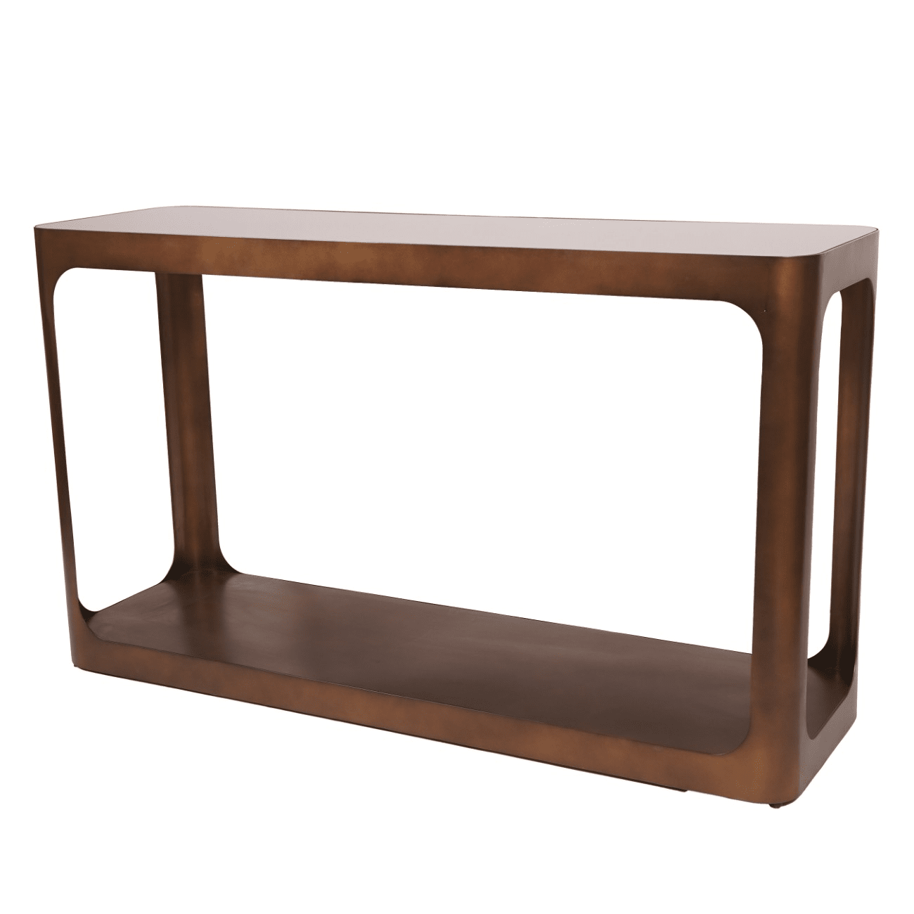Lani Bronze Console Table with Smoked Glass Top Furniture