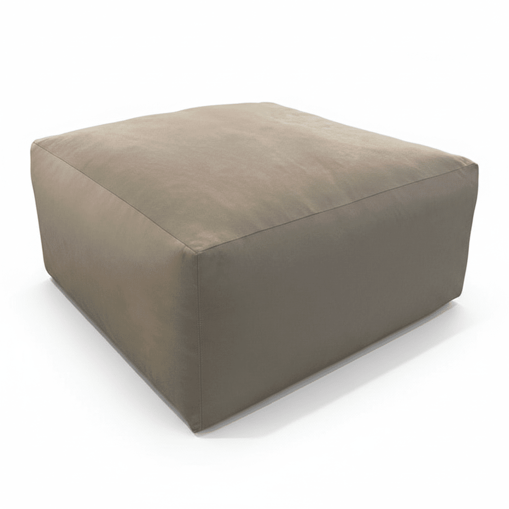 Lenox Mink Velvet Pillow Back Modular Sofa Range Sofa