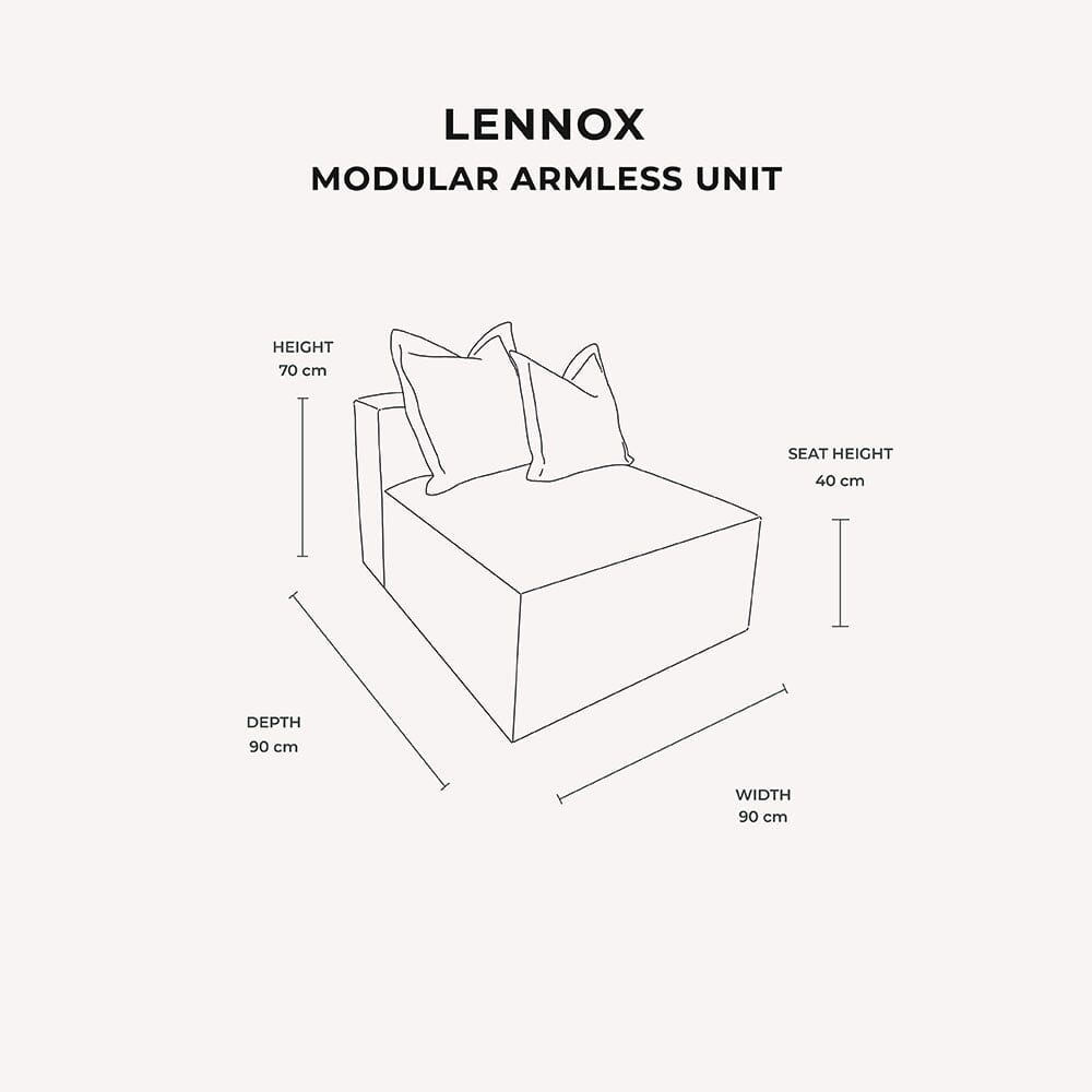 Lenox Silver Velvet Pillow Back Modular Sofa Range MTO Sofa