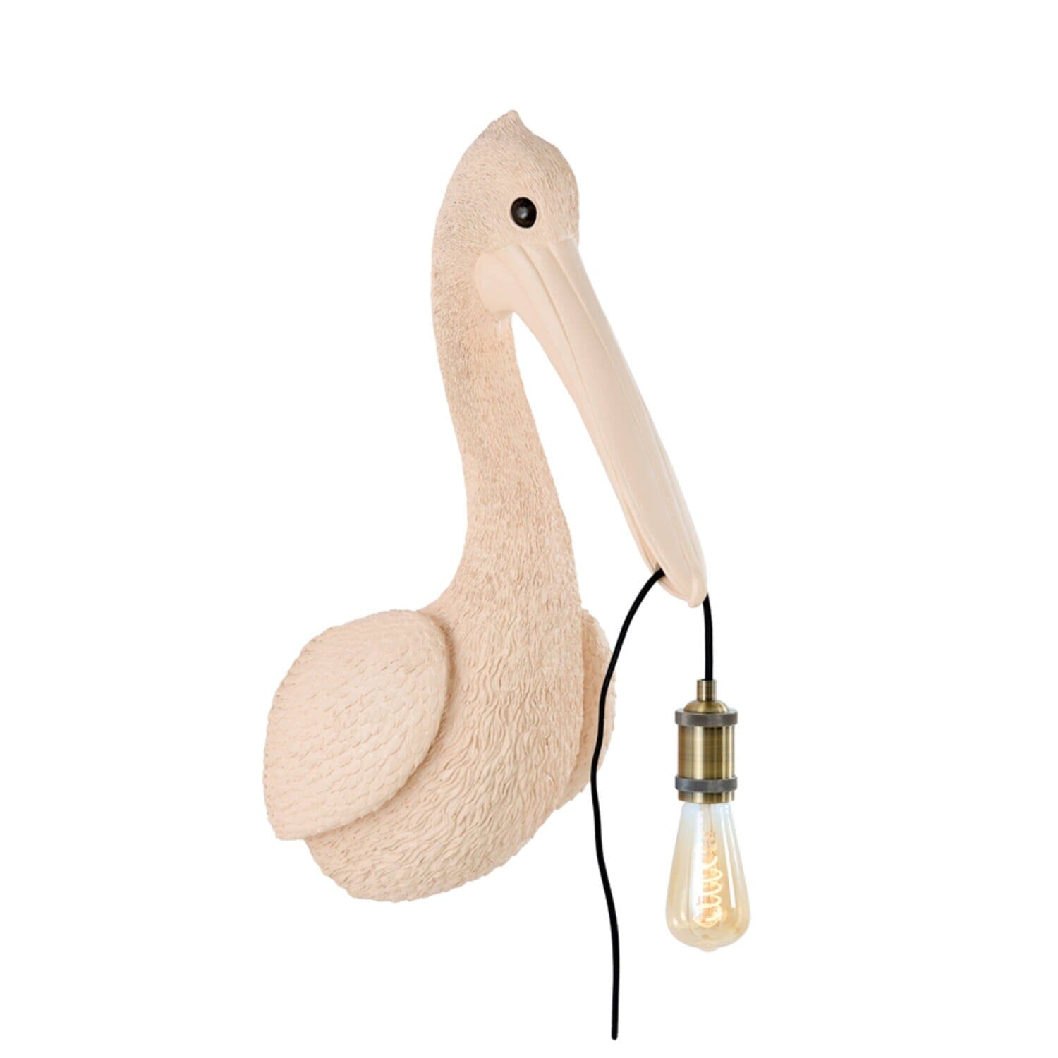 Light Pink Pelican Decorative Wall Light Lighting