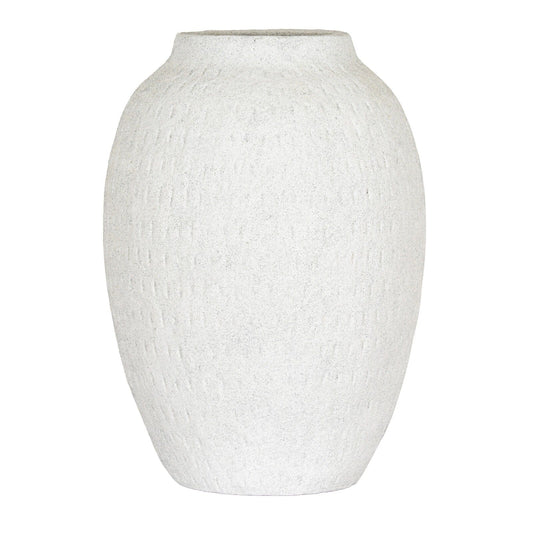 Lis Neutral Large Ceramic Tall Vase Accessories