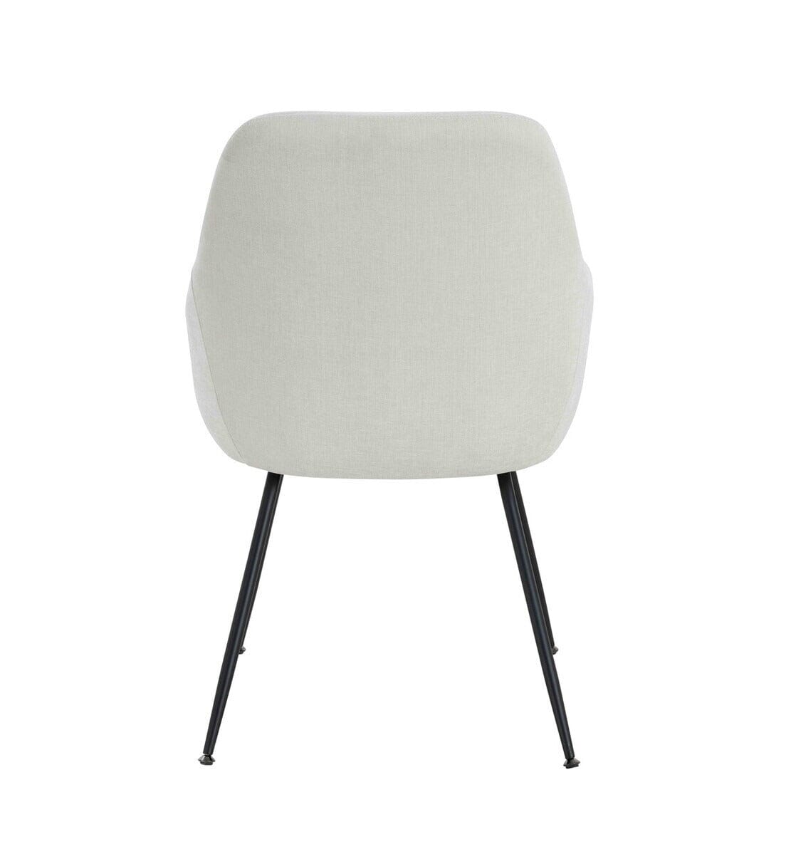 Liza Cream Textured Dining Chairs - Set of 2 Furniture