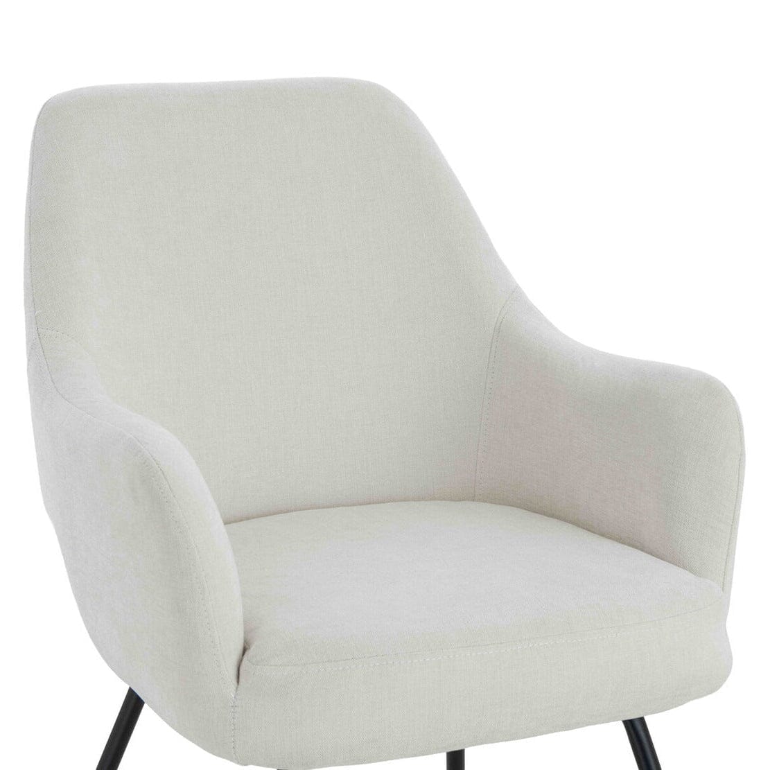 Liza Cream Textured Dining Chairs - Set of 2 Furniture