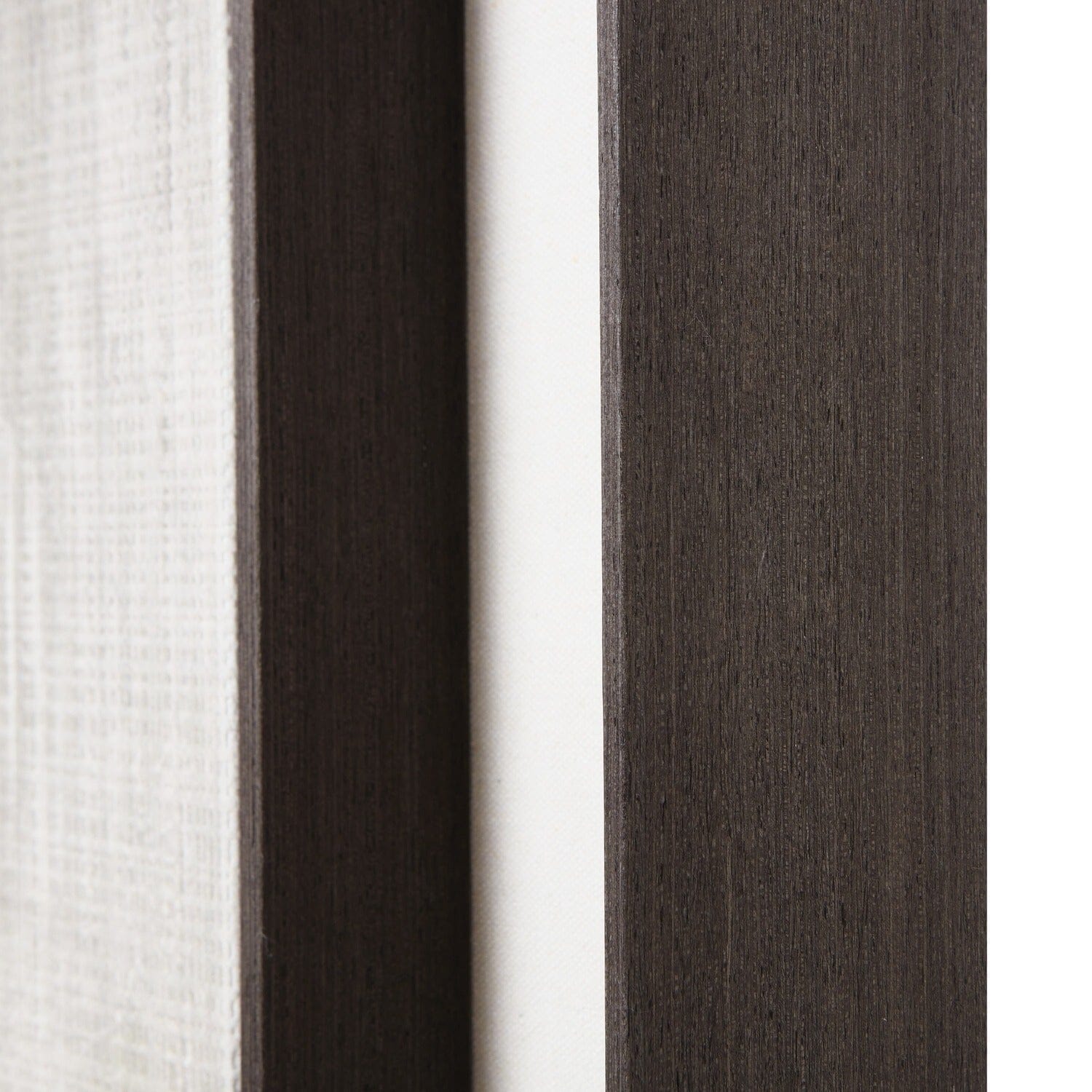Lunebay Neutral Wall Art in Dark Wooden Frame Accessories