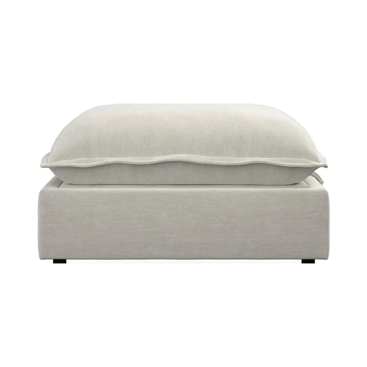 Mallow Coastal Weave Linen Storage Footstool Sofa