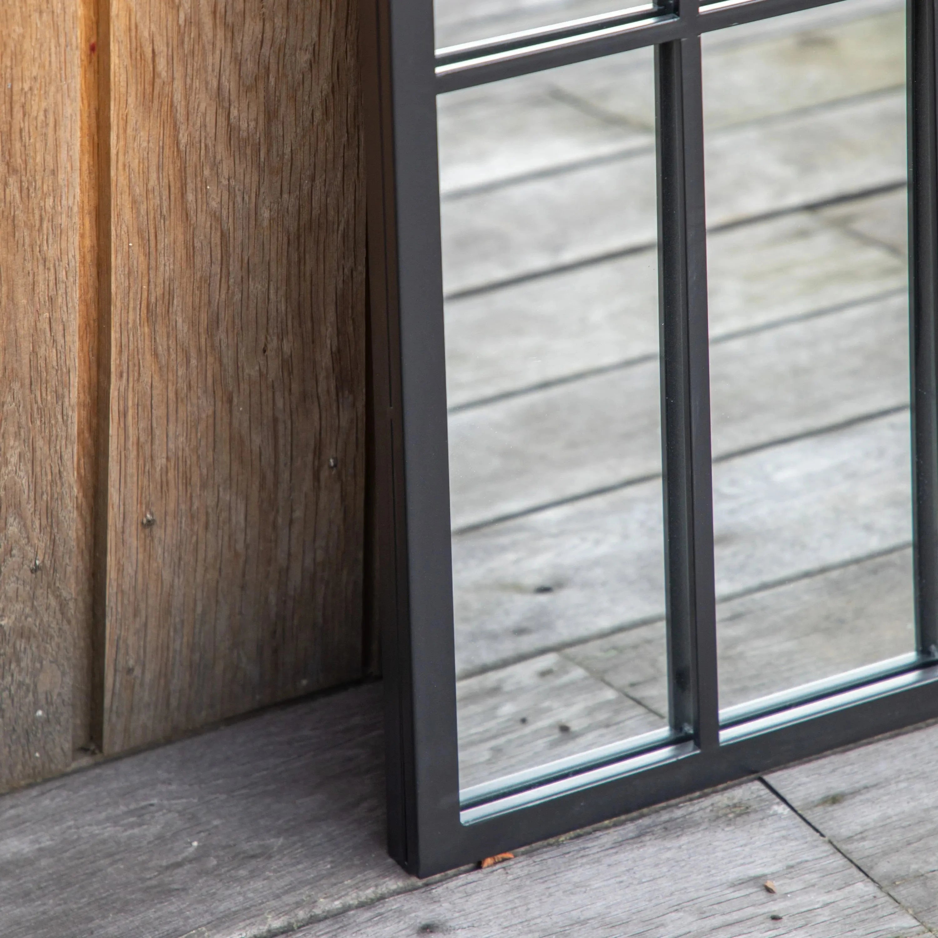 Martic Black Outdoor Mirror Outdoor