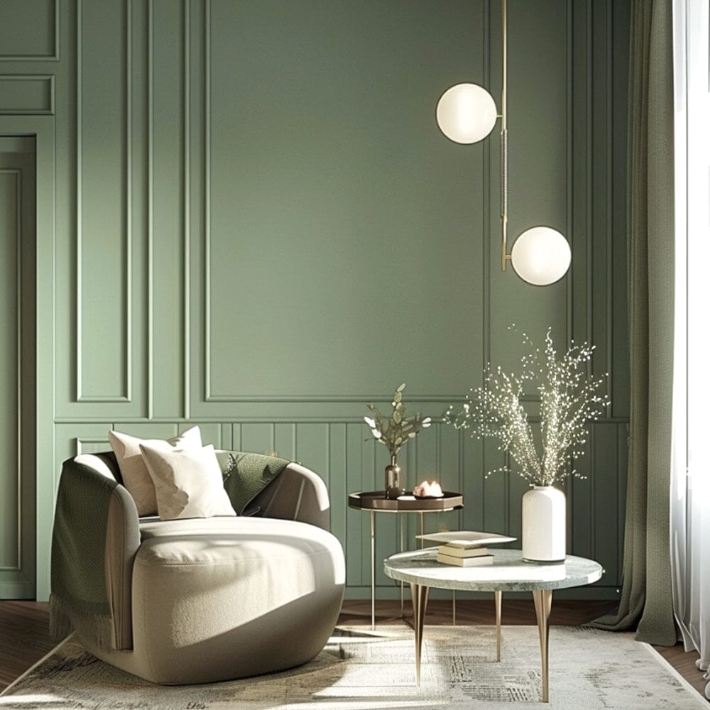 Matcha Sorbet Green Satin Wood & Trim Paint - 750ml Home Improvement