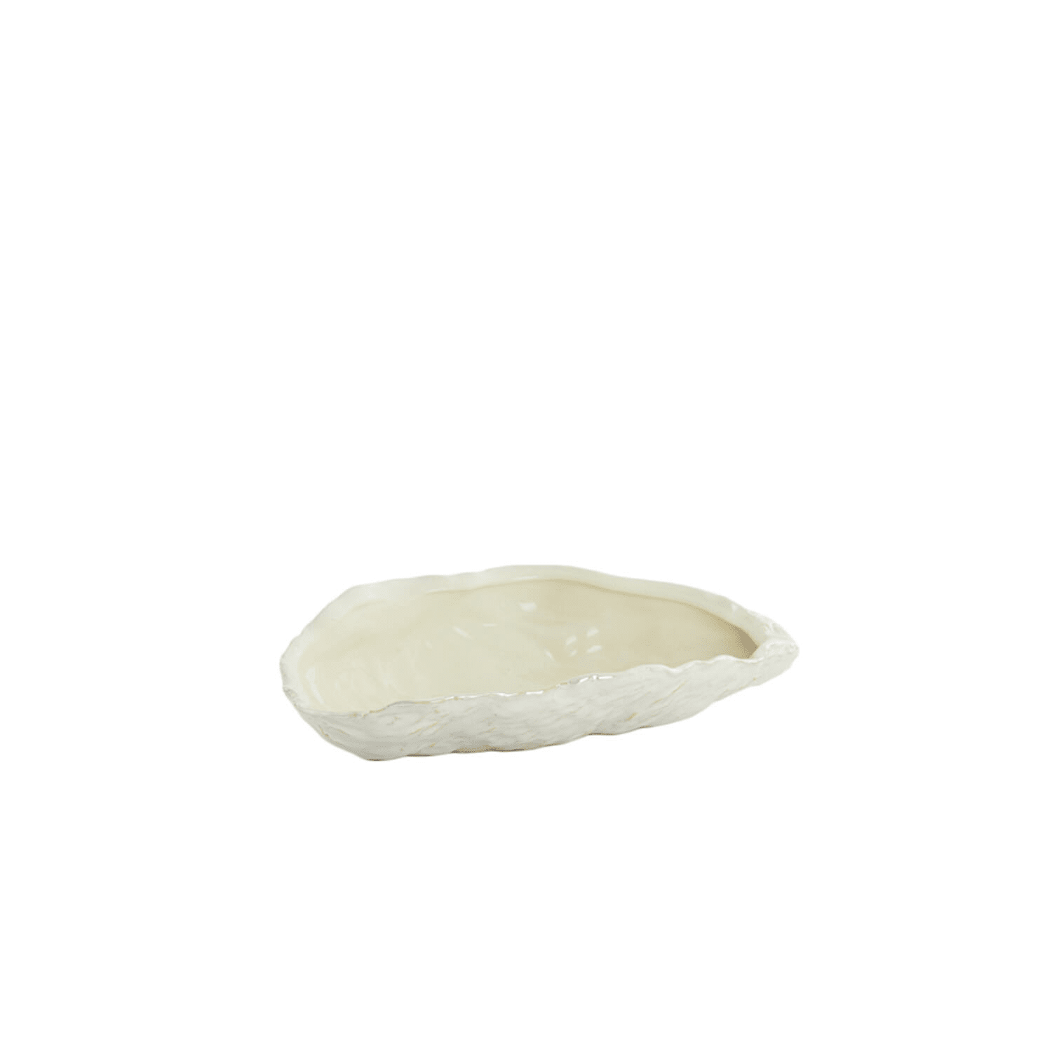 Maye Large Cream Pearl Decorative Dish Accessories
