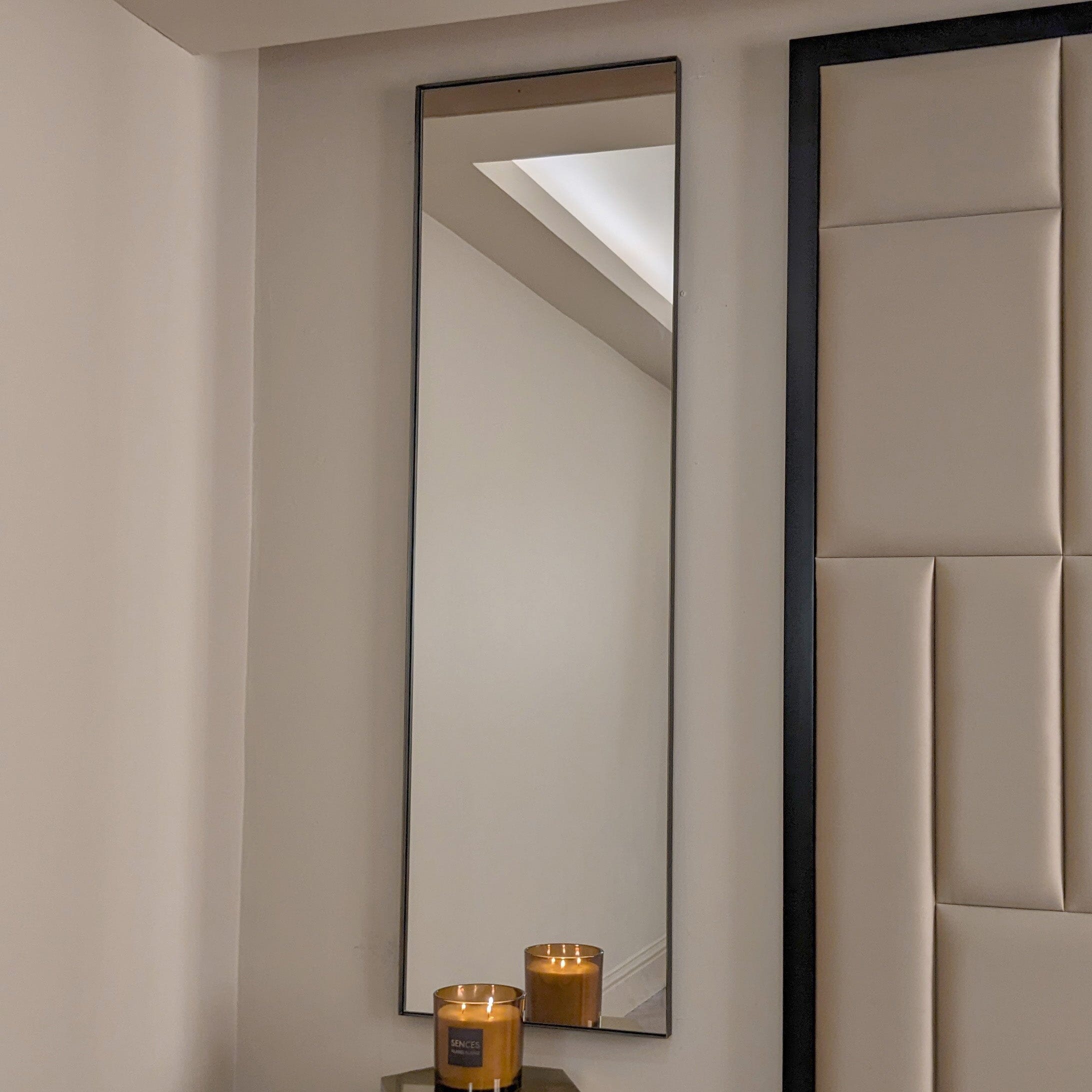 Maylee Large Rectangular Bronze Mirror Accessories