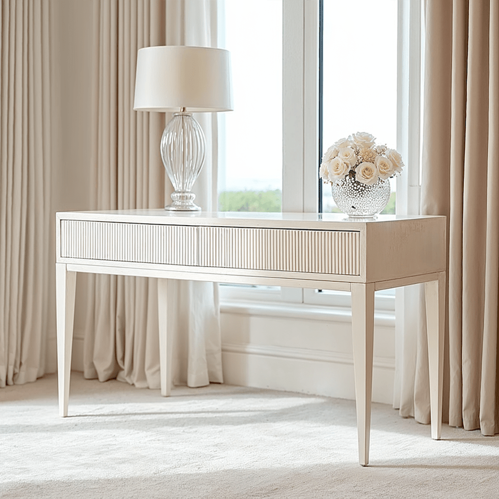 Metropolitan Ivory Premium Dressing Table / Desk Furniture