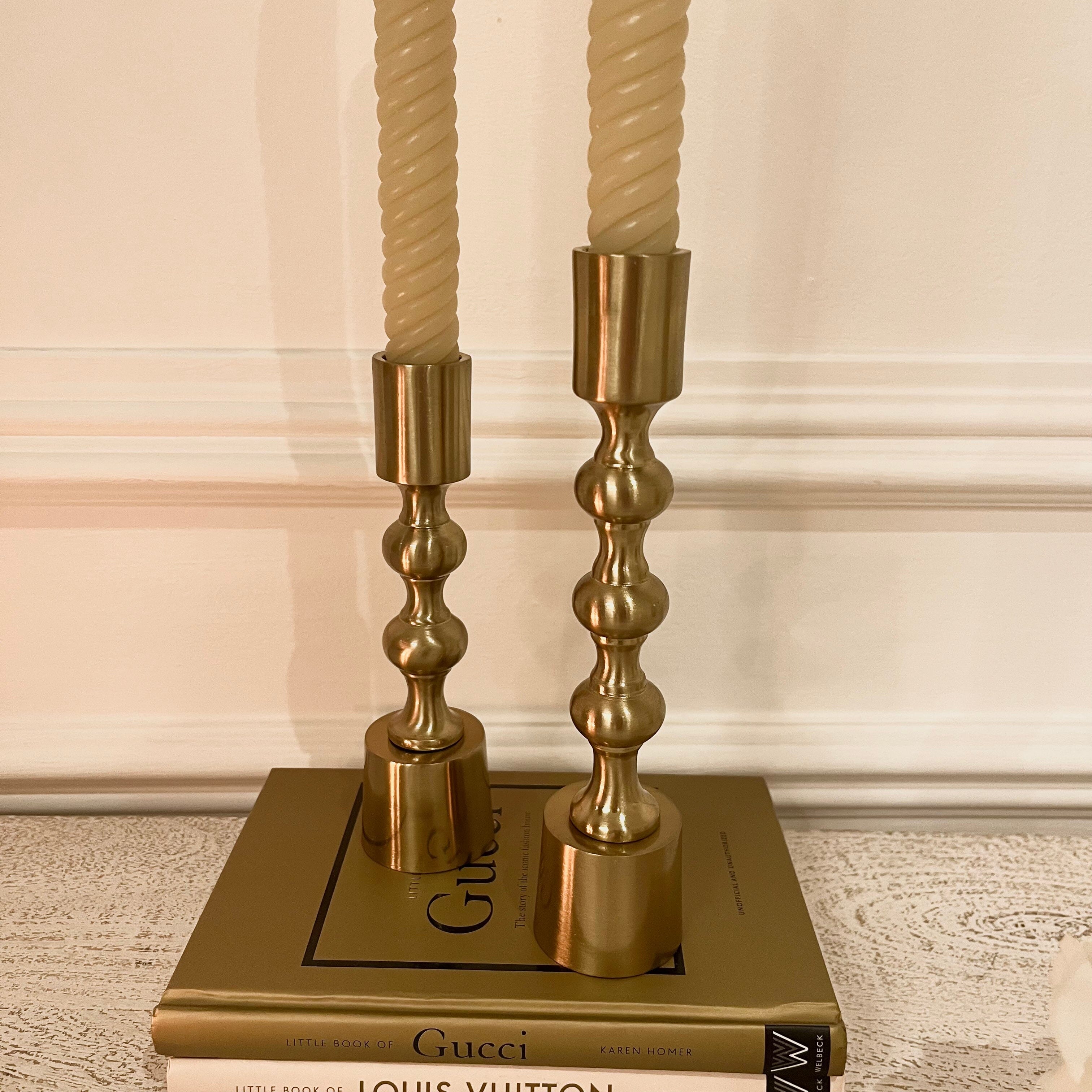 Micaela Mini Gold Decorative Candlestick Holder Accessories