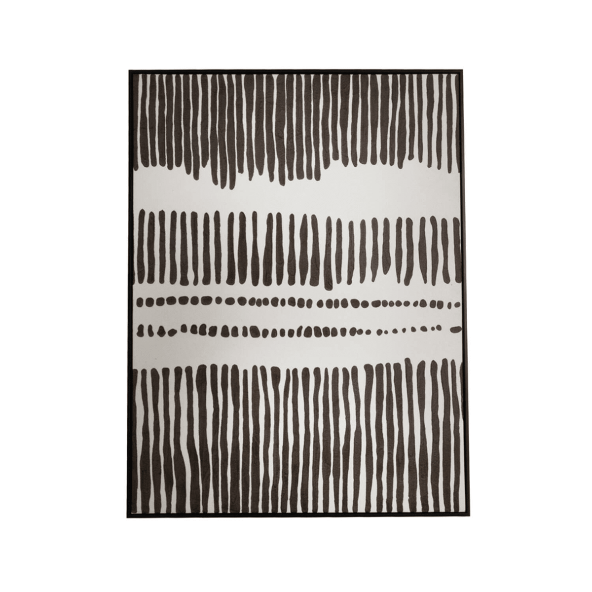 Micah Cream & Dark Brown Wall Art Accessories