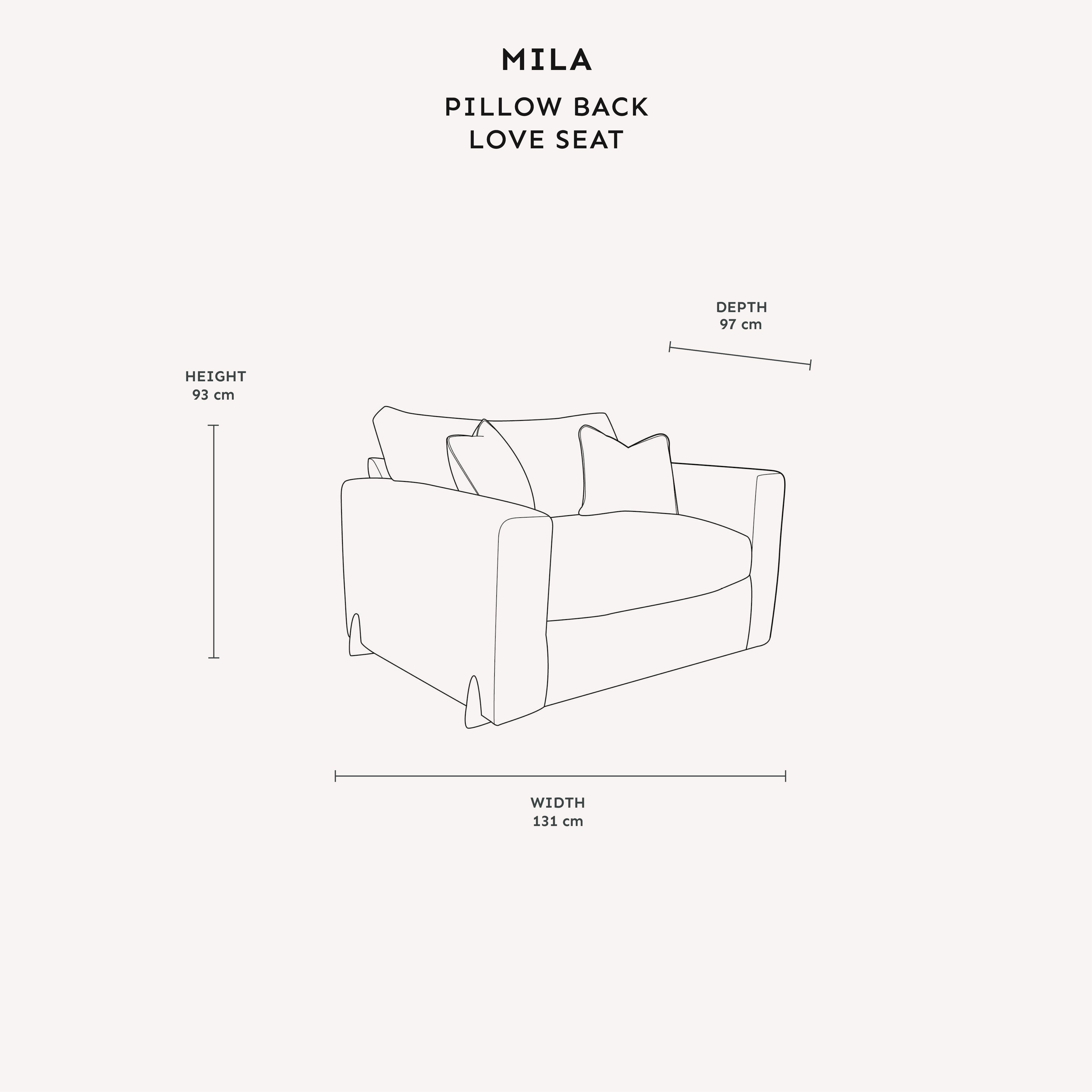 Mila Taupe Soft Textured Sofa Range with Gold Feet Sofa