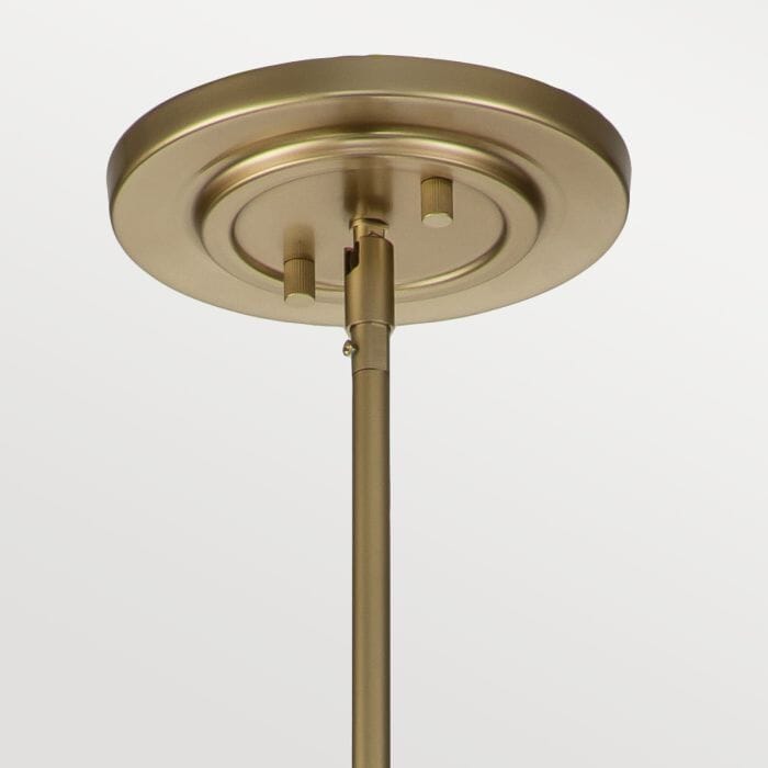 Millie Painted Brass 3 Light Pendant Ceiling Light Lighting