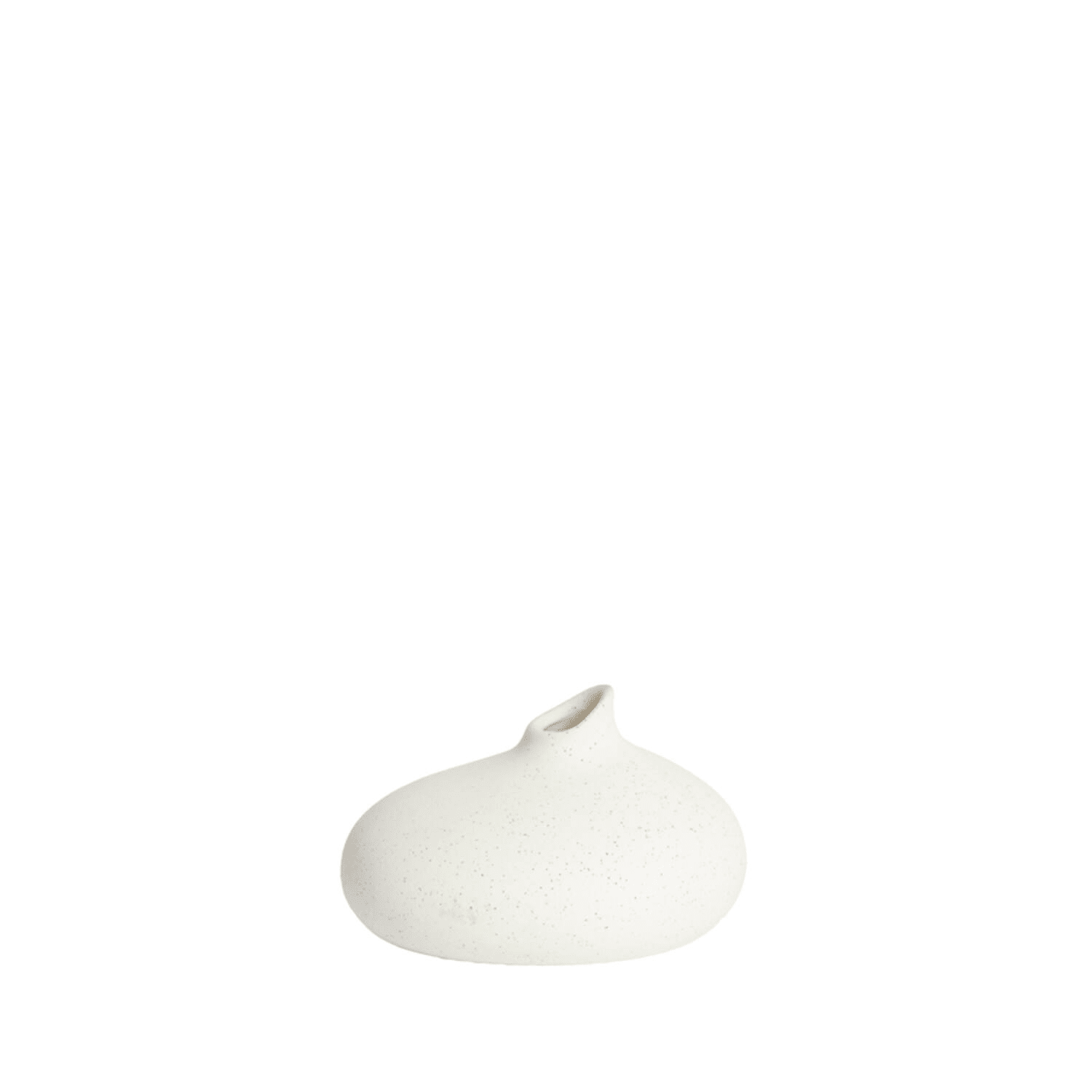 Morilo Cream Ceramic Abstract Decorative Vase Accessories