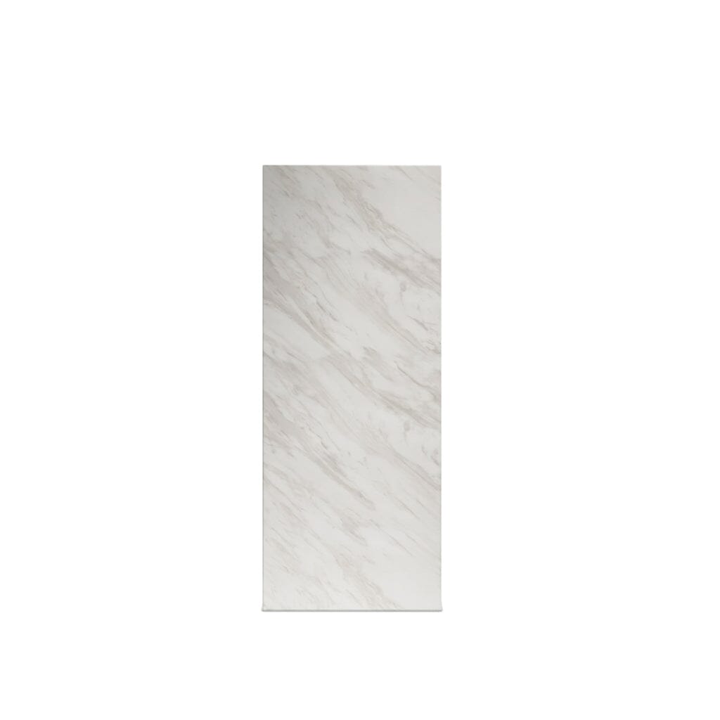 Moritz Luxury White Marble Tall Pedestal Furniture