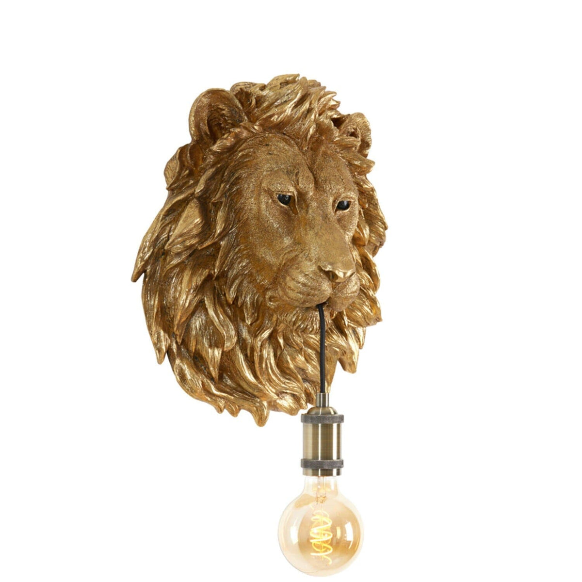 Nala Gold Lion Decorative Wall Light Lighting