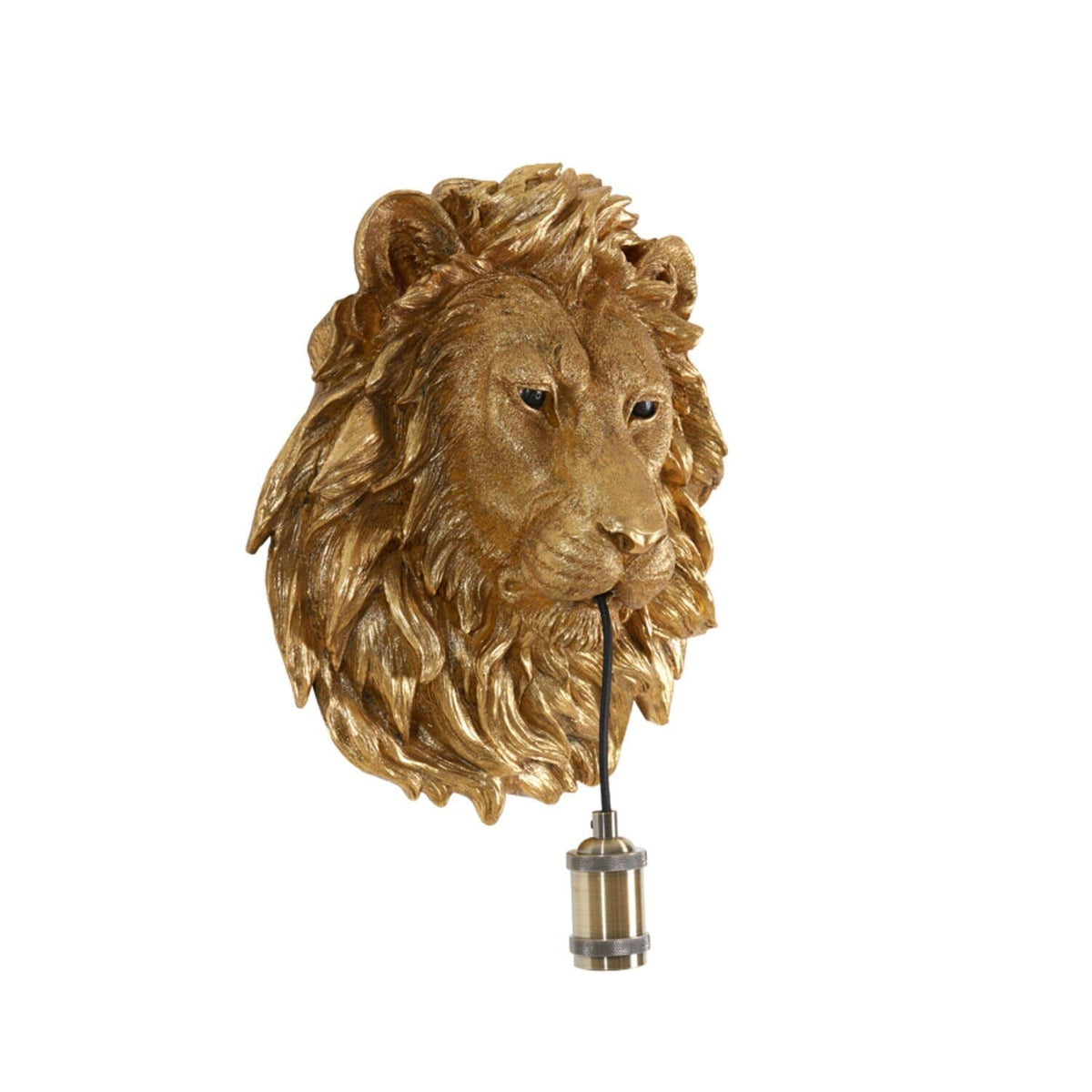 Nala Gold Lion Decorative Wall Light Lighting