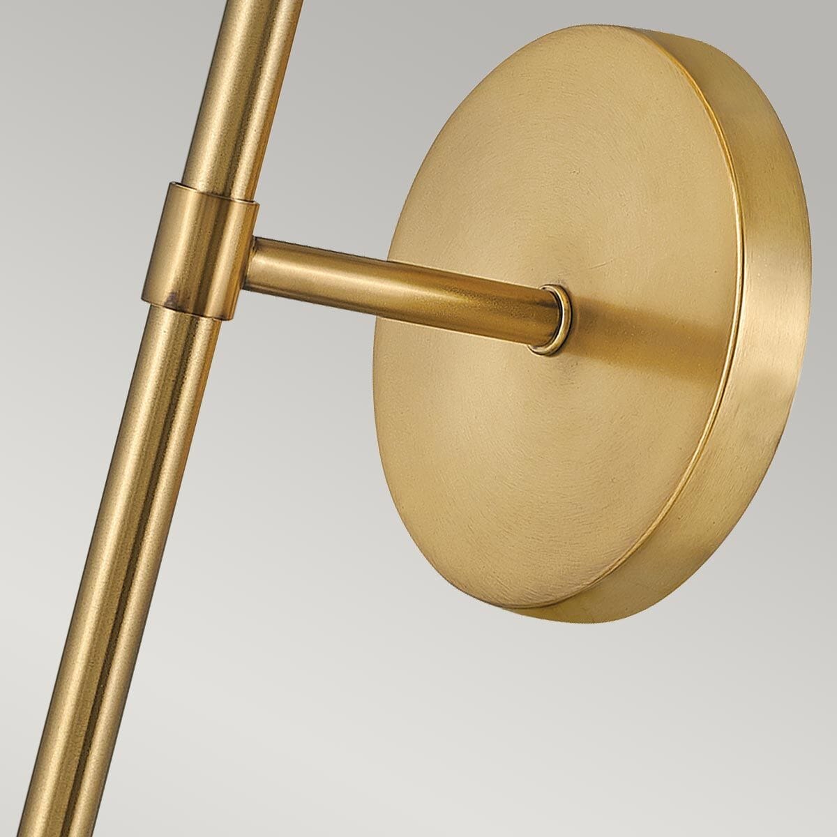 Nancy Gold Orb Detail Wall Light Lighting