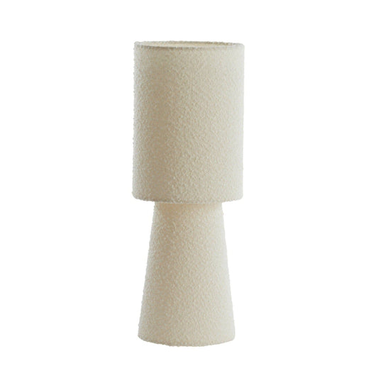 Nellie Cream Boucle Table Lamp Lighting
