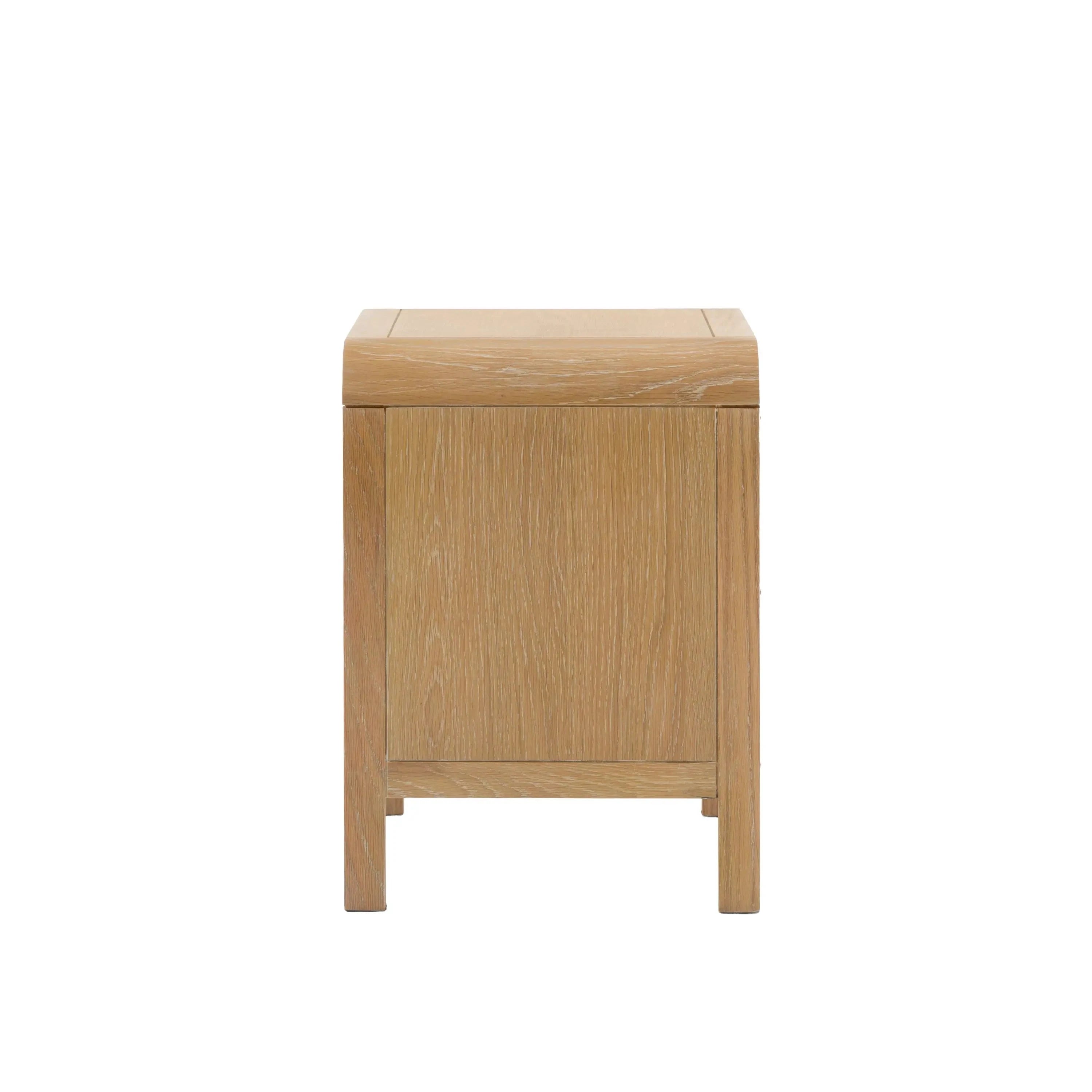 Nook Natural Rattan 1 Drawer Bedside Table Furniture