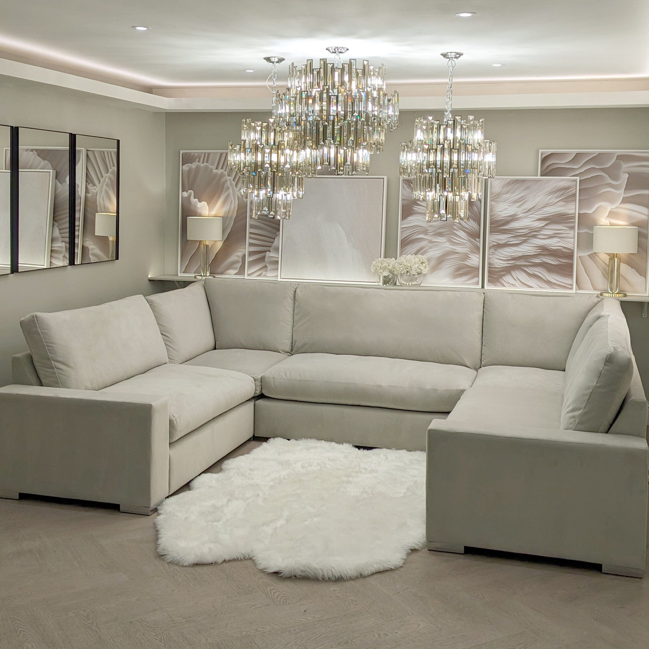 Olivia Premium U-Shaped Sofa Range