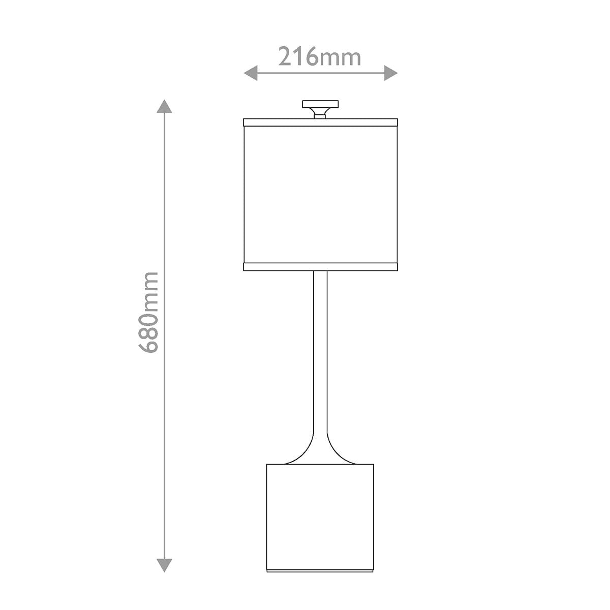 Ophir Gold Base Table Lamp Lighting