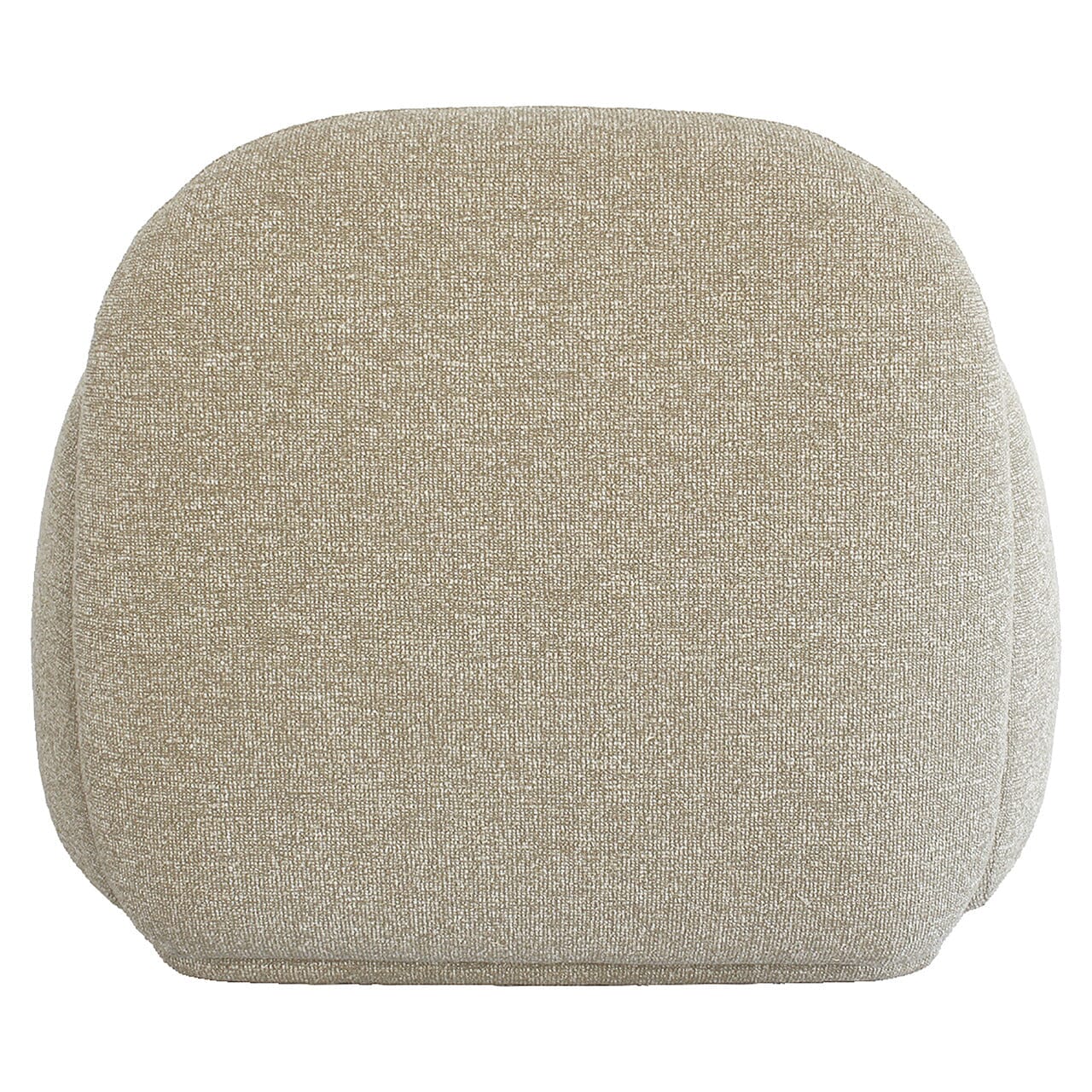 Pax Beige Woven Curved Accent Chair Furniture