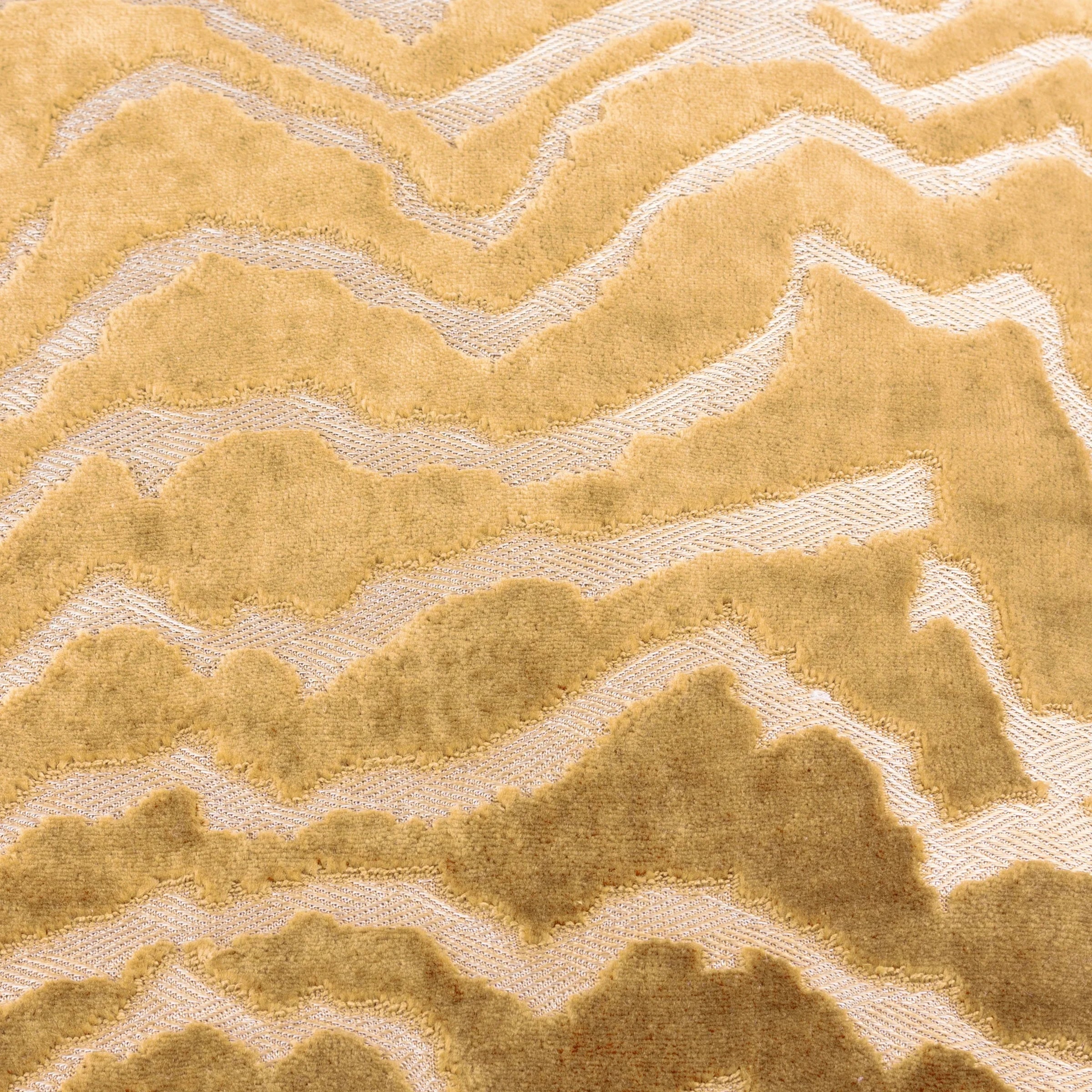 Polter Amber Velvet Pattern Cushion- 50x50cm