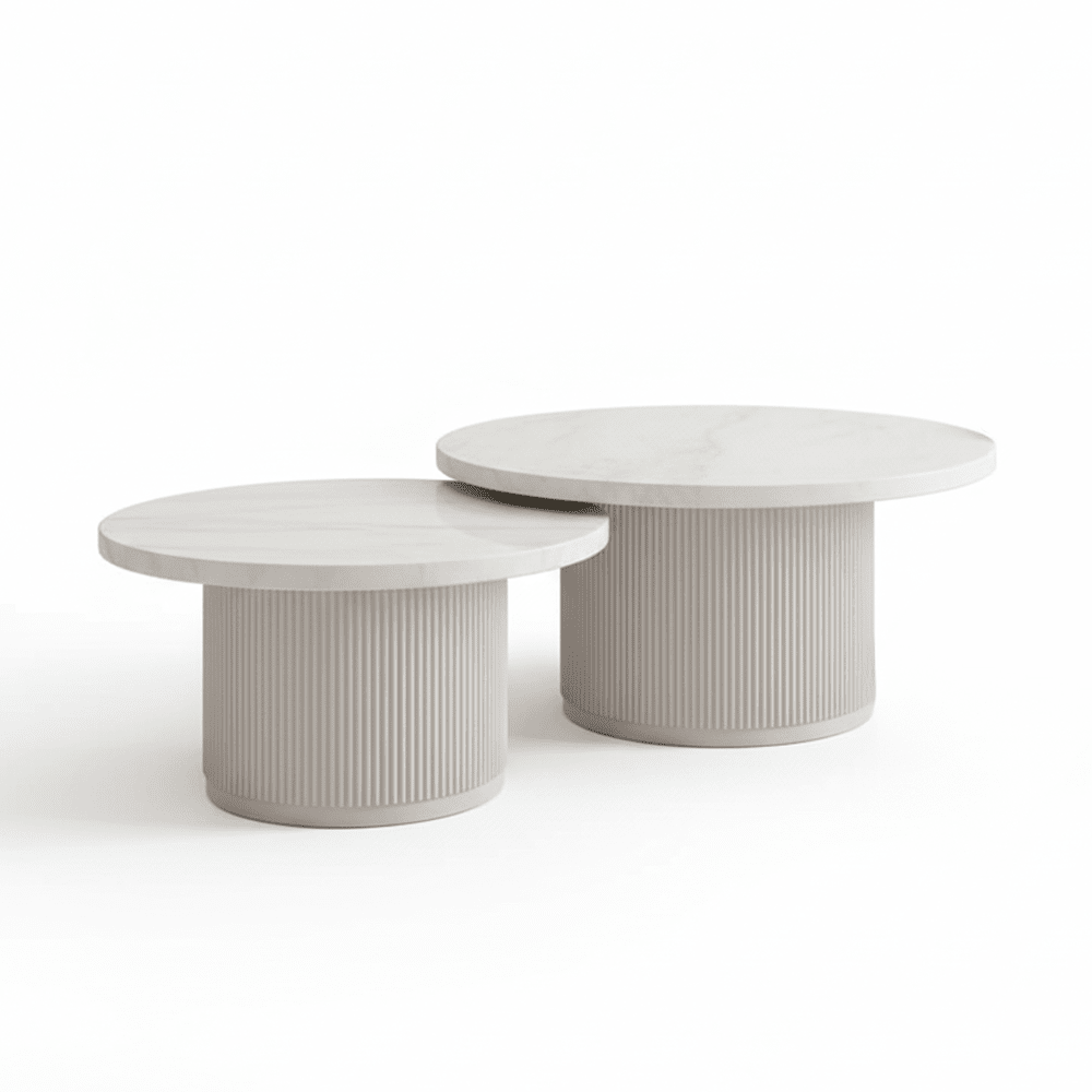 Portobello Large Marble Coffee Table Furniture