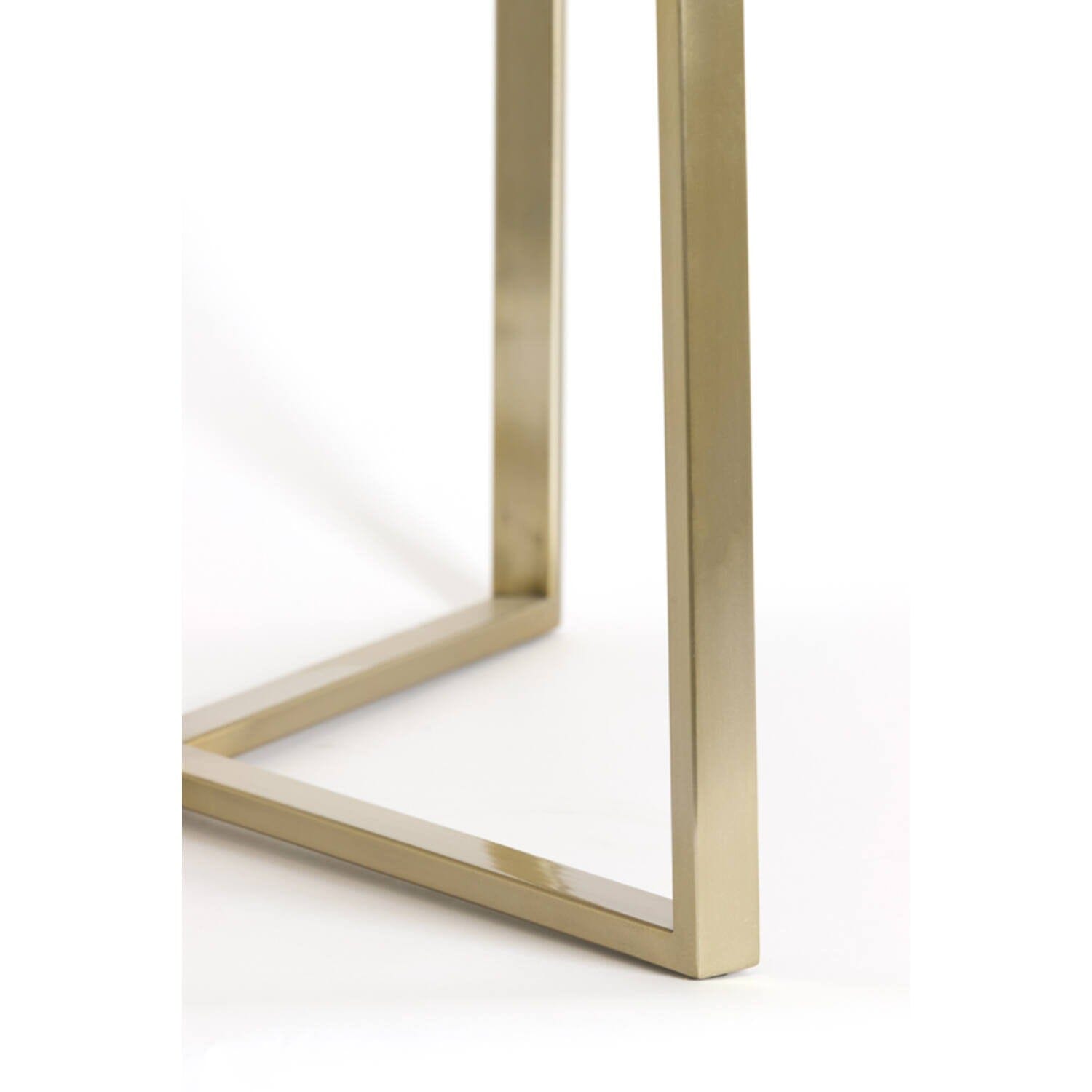 Praiano Light Gold & Glass Round Coffee Tables - Set of 2 Furniture