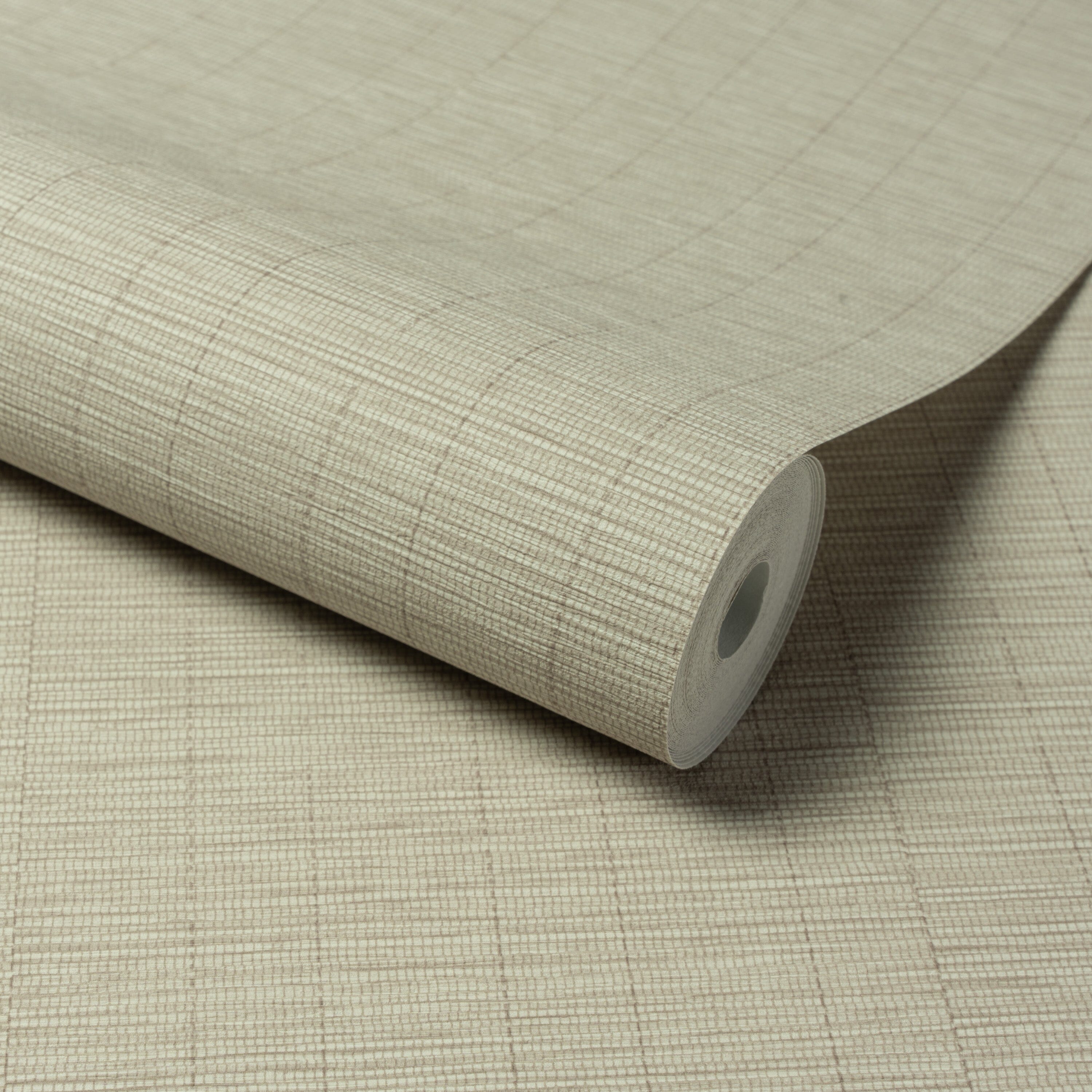 Procida Taupe Linear Patterned Wallpaper Home Improvement