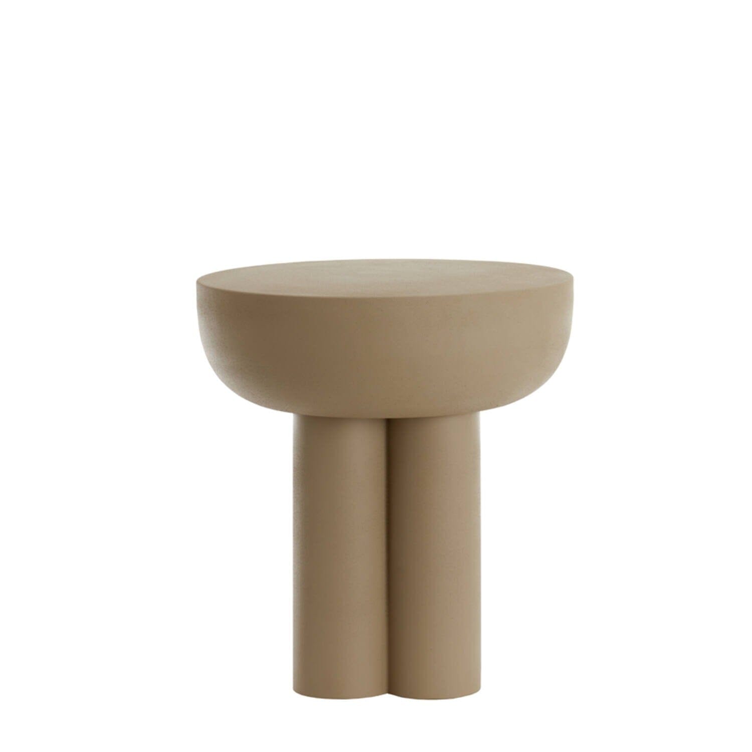 Sashie Greige Side Table Furniture