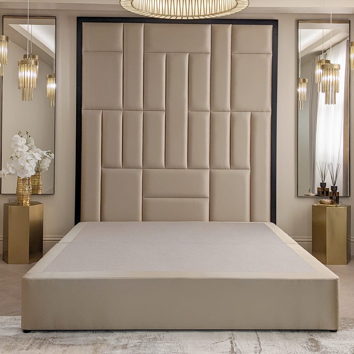 Serena Hazel Standard Divan Bed Base MTO Beds and Headboards