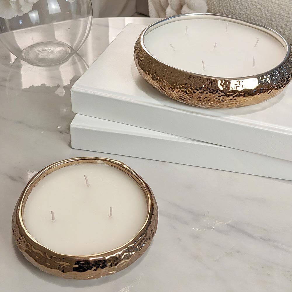 Set of 2 Aeolian Bronze Candles Fragrance
