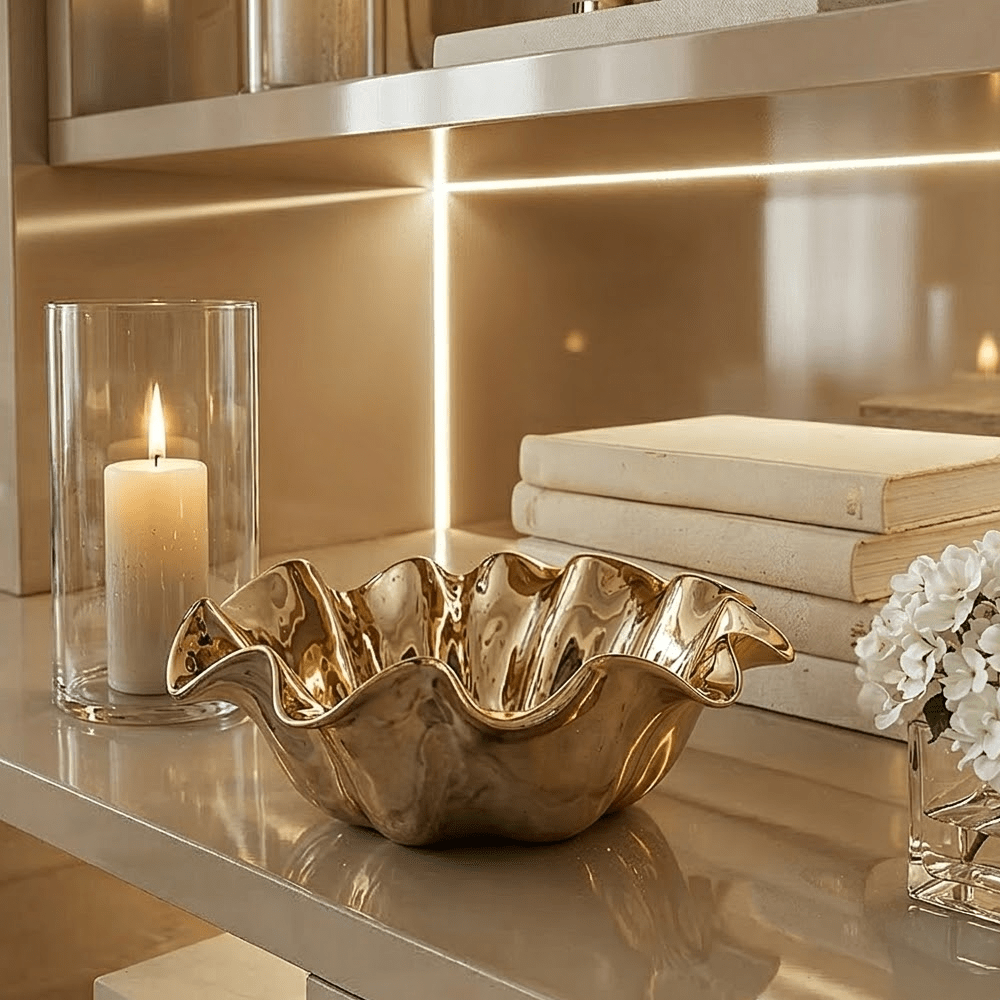 Sintra Gold Decorative Dish Accessories