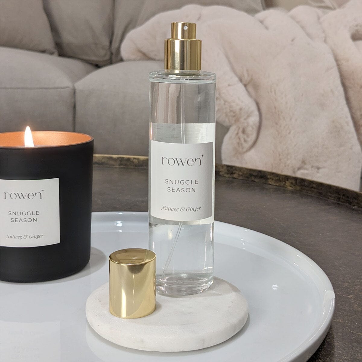 Snuggle Season Scented Room Spray - Nutmeg & Ginger Fragrance