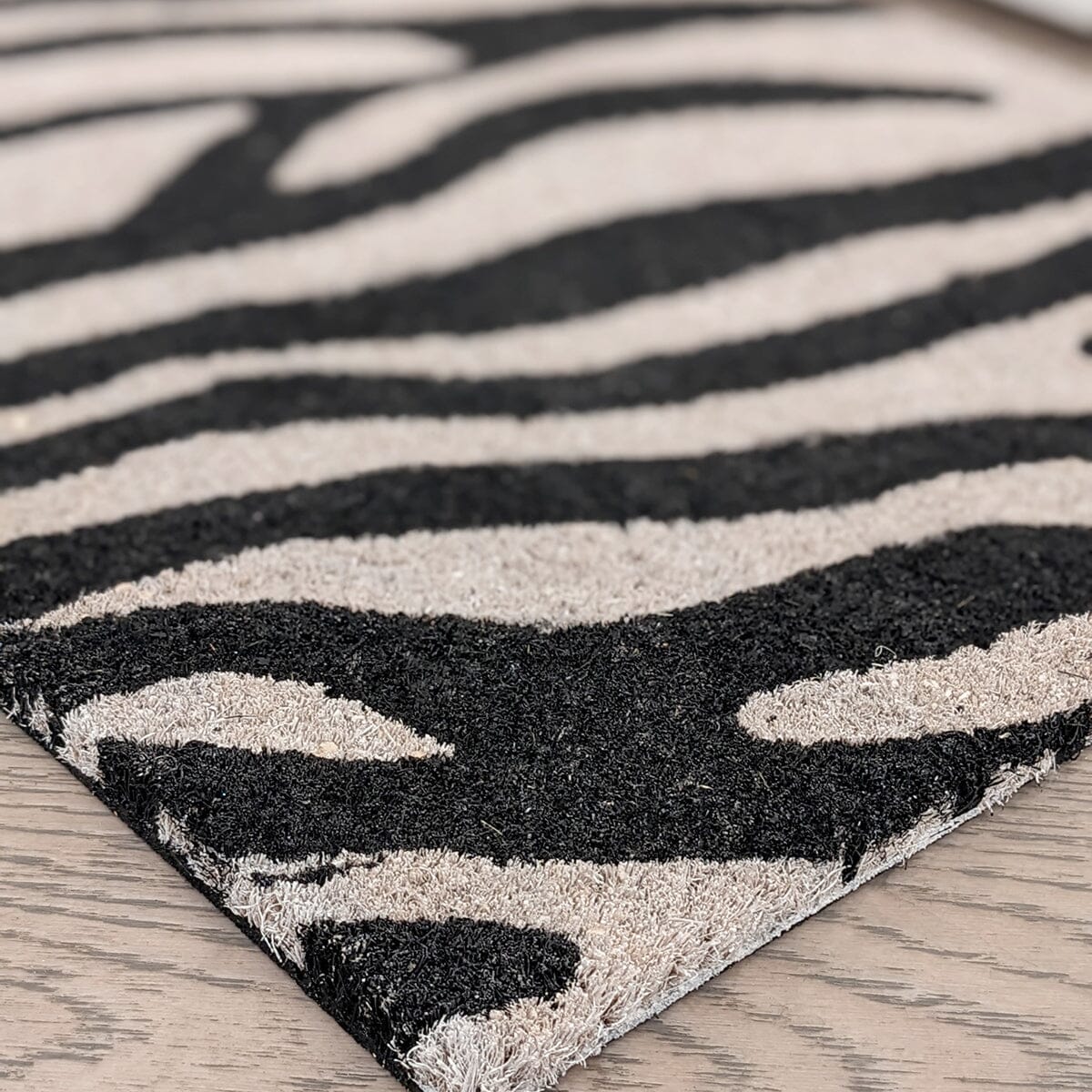 Statement Zebra Print Doormat Textiles