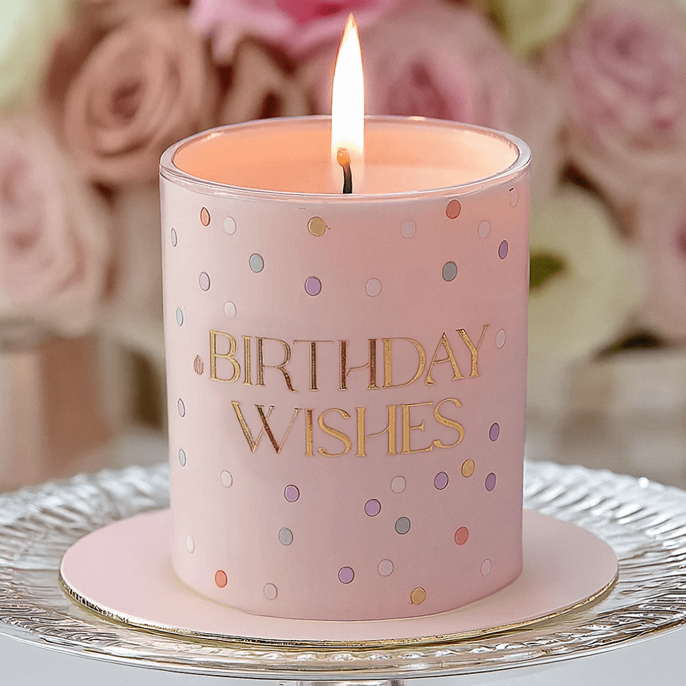 Sweet Vanilla Confetti 'Birthday Wishes' Candle Fragrance