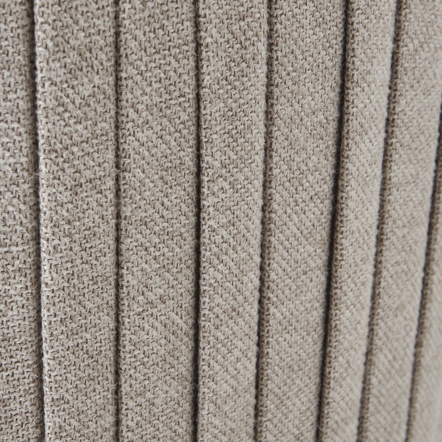 Tage Oatmeal Tweed Swivel Footstool Sofa