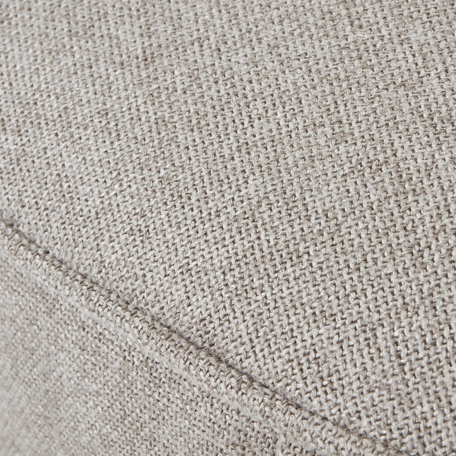 Tage Oatmeal Tweed Swivel Footstool Sofa