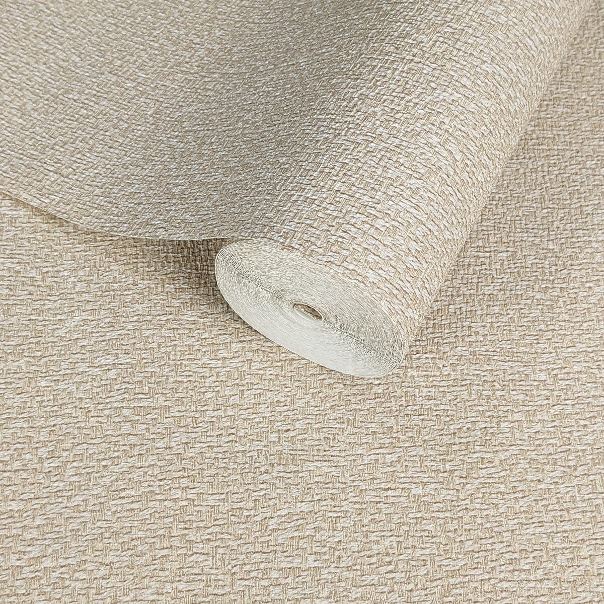 Tamia Beige Textured Wallpaper Home Improvement