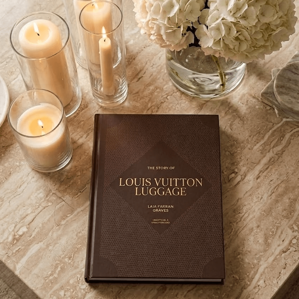 The Story of Louis Vuitton Luggage Coffee Table Book Accessories