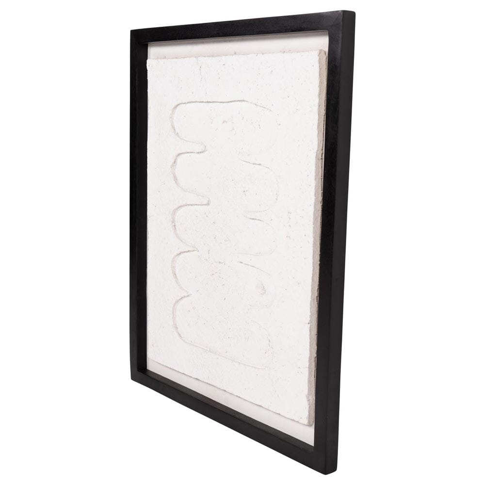 Tresor Monochrome Textured Abstract Wall Art - III Accessories
