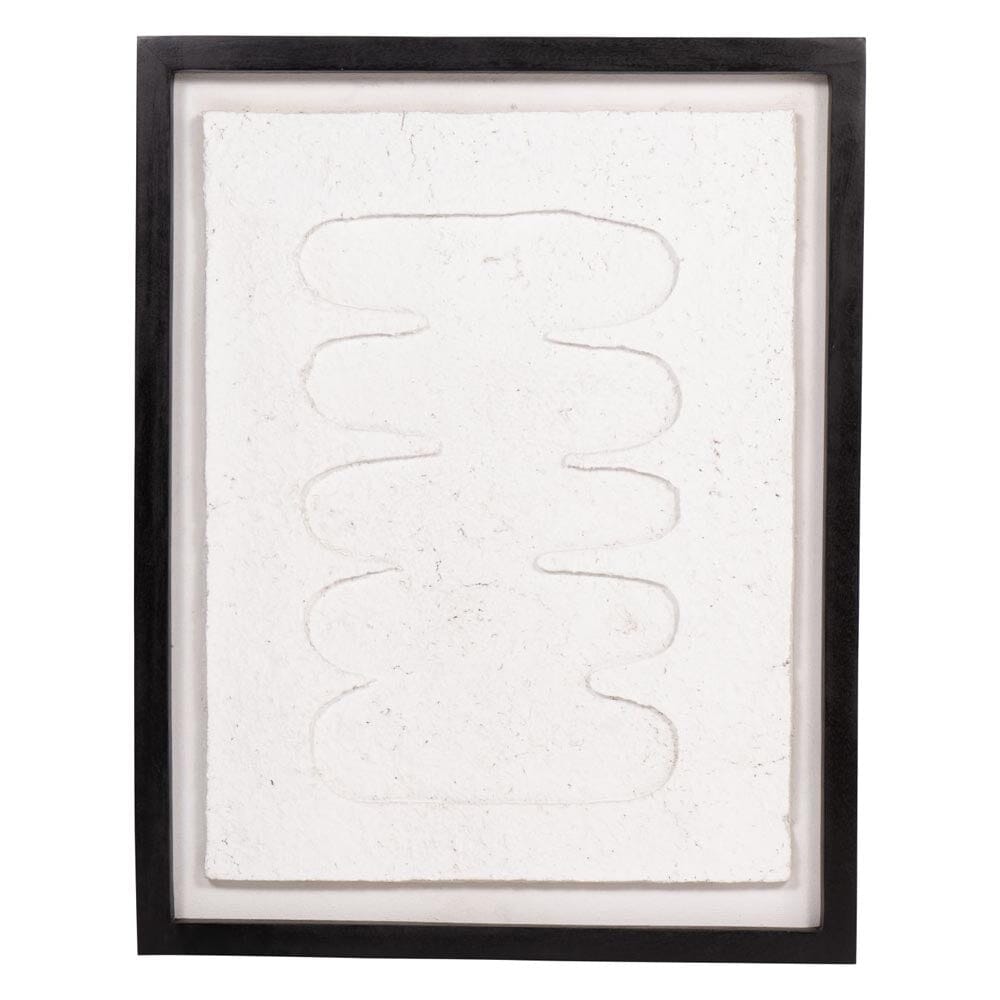 Tresor Monochrome Textured Abstract Wall Art - III Accessories