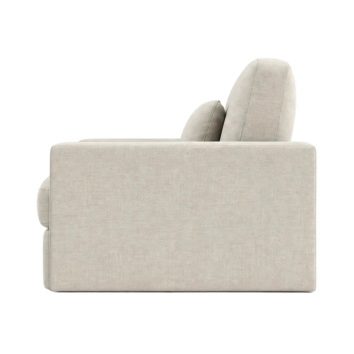Tribeca Ash Greige Love Seat Sofa