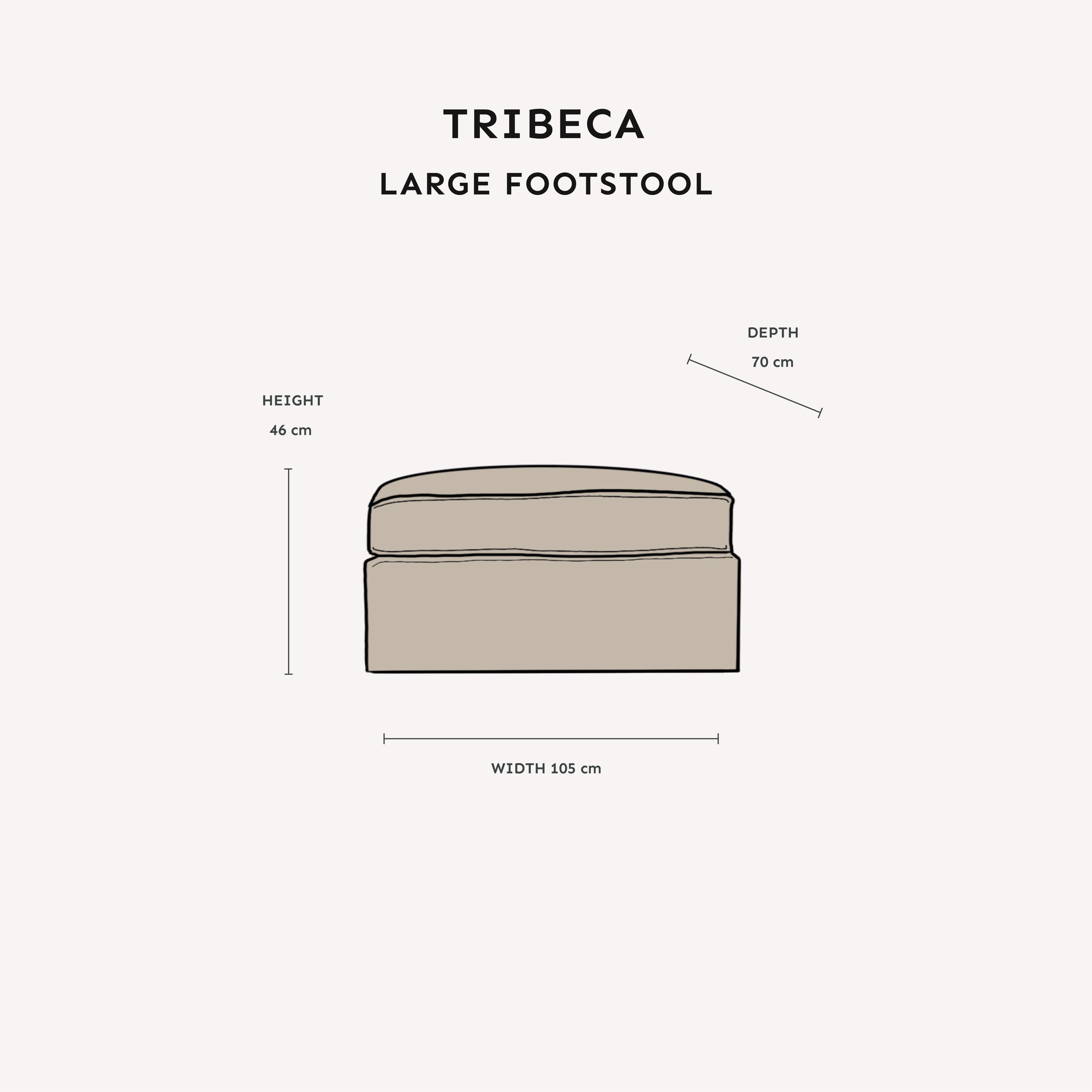 Tribeca Ash Greige Sofa Range MTO Sofa